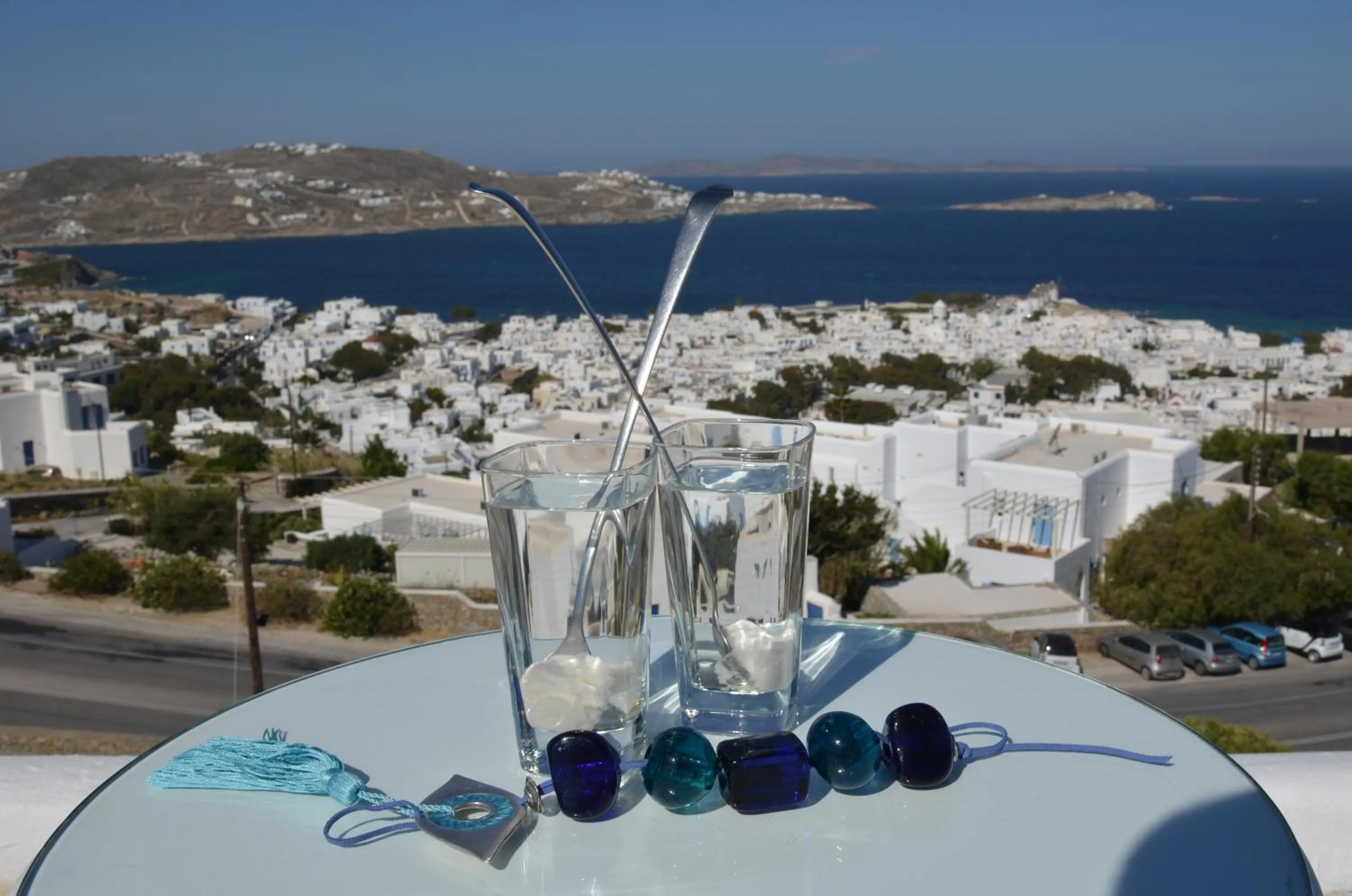Sea view in Hermes Mykonos Hotel