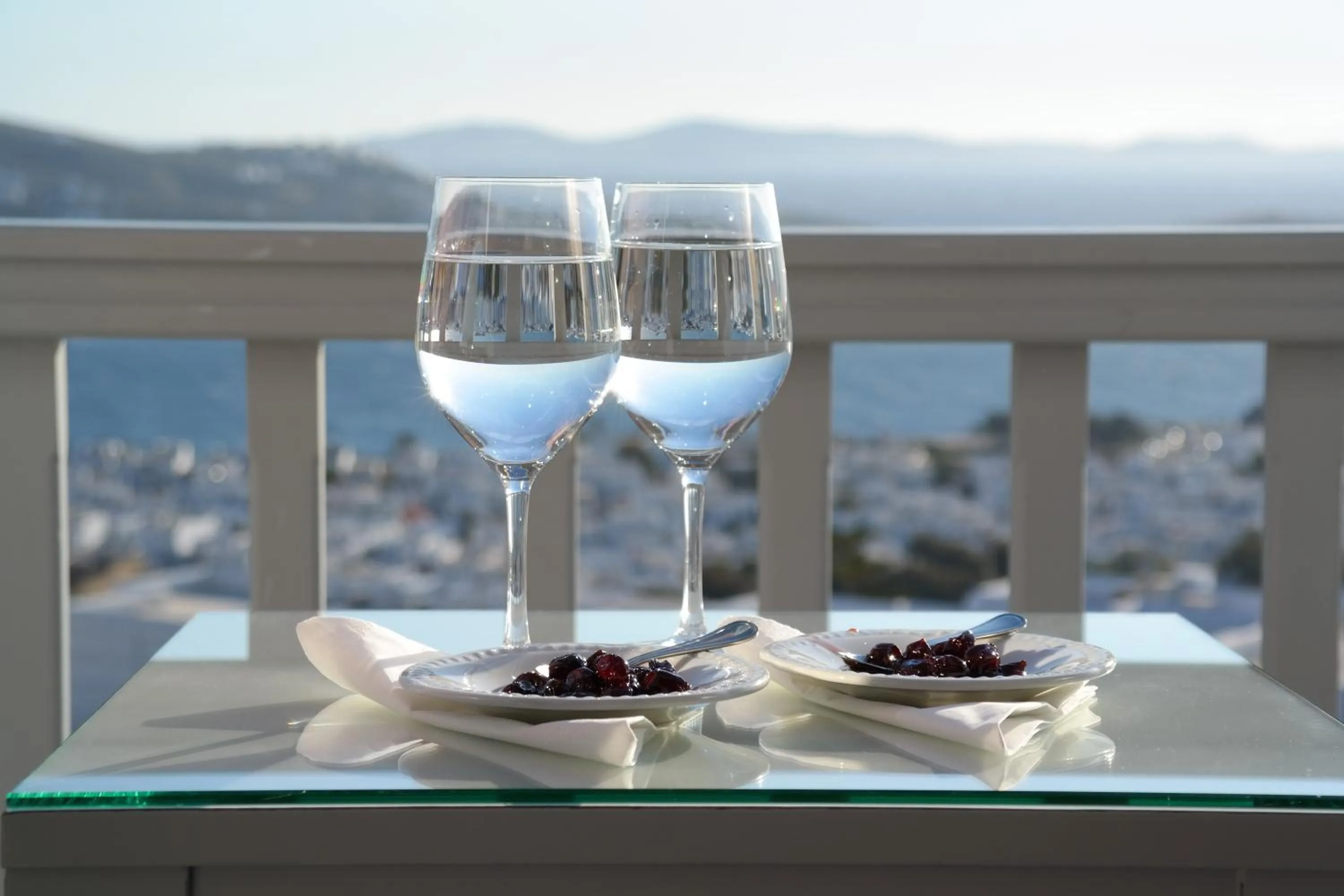 Balcony/Terrace in Hermes Mykonos Hotel
