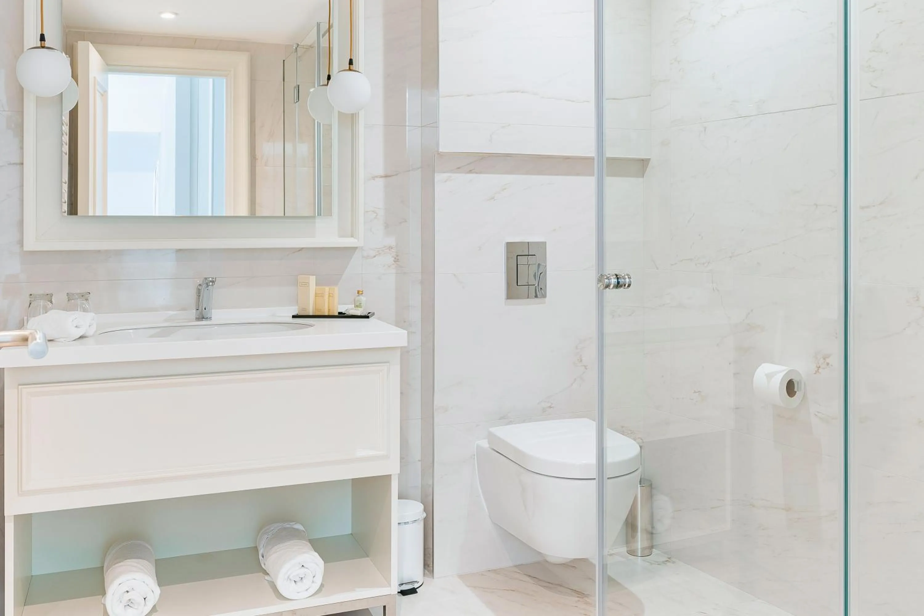 Shower in Heritage Grand Perast By Rixos