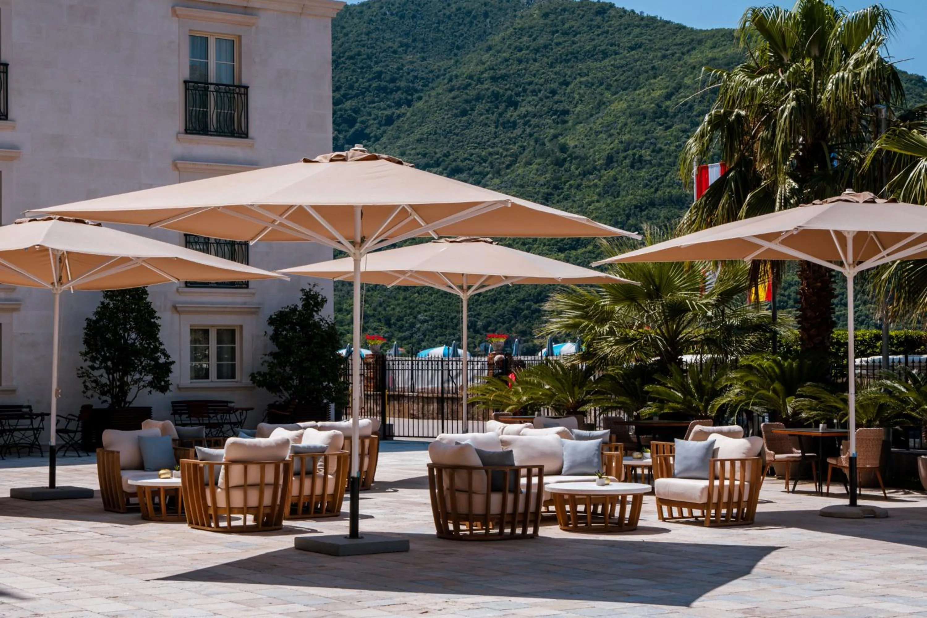 Balcony/Terrace in Heritage Grand Perast By Rixos