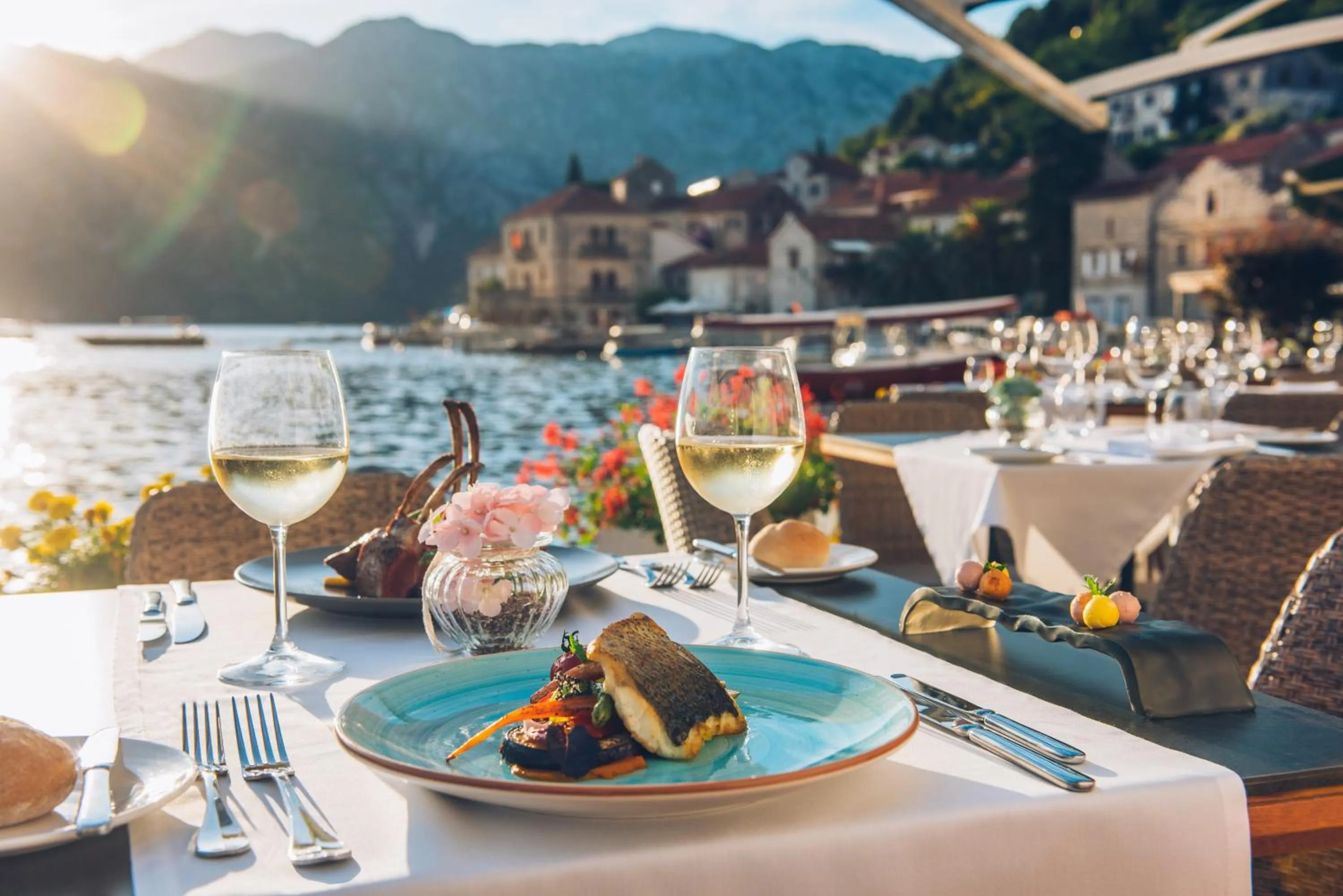 Food and drinks in Heritage Grand Perast By Rixos