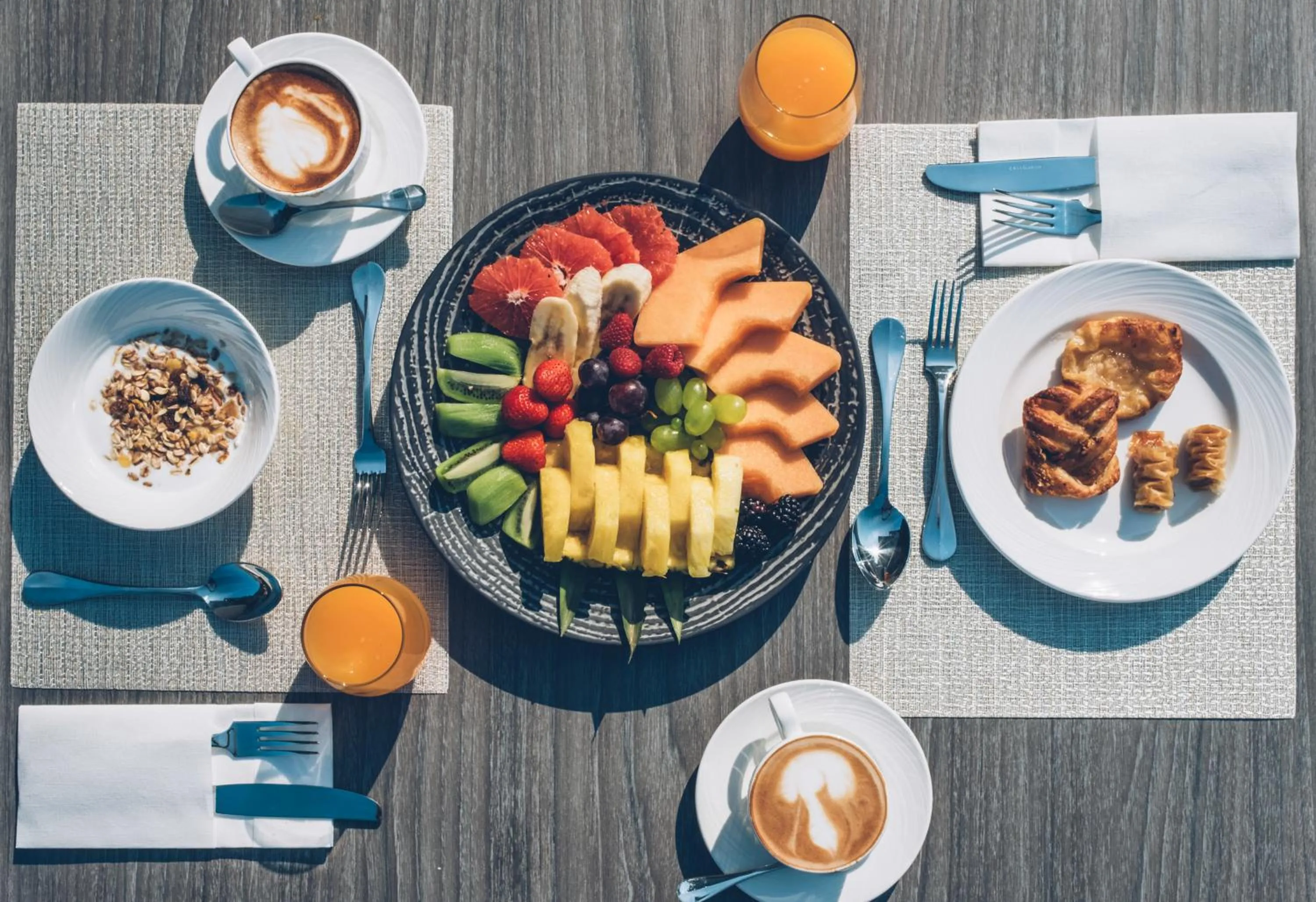 Buffet breakfast in Heritage Grand Perast By Rixos