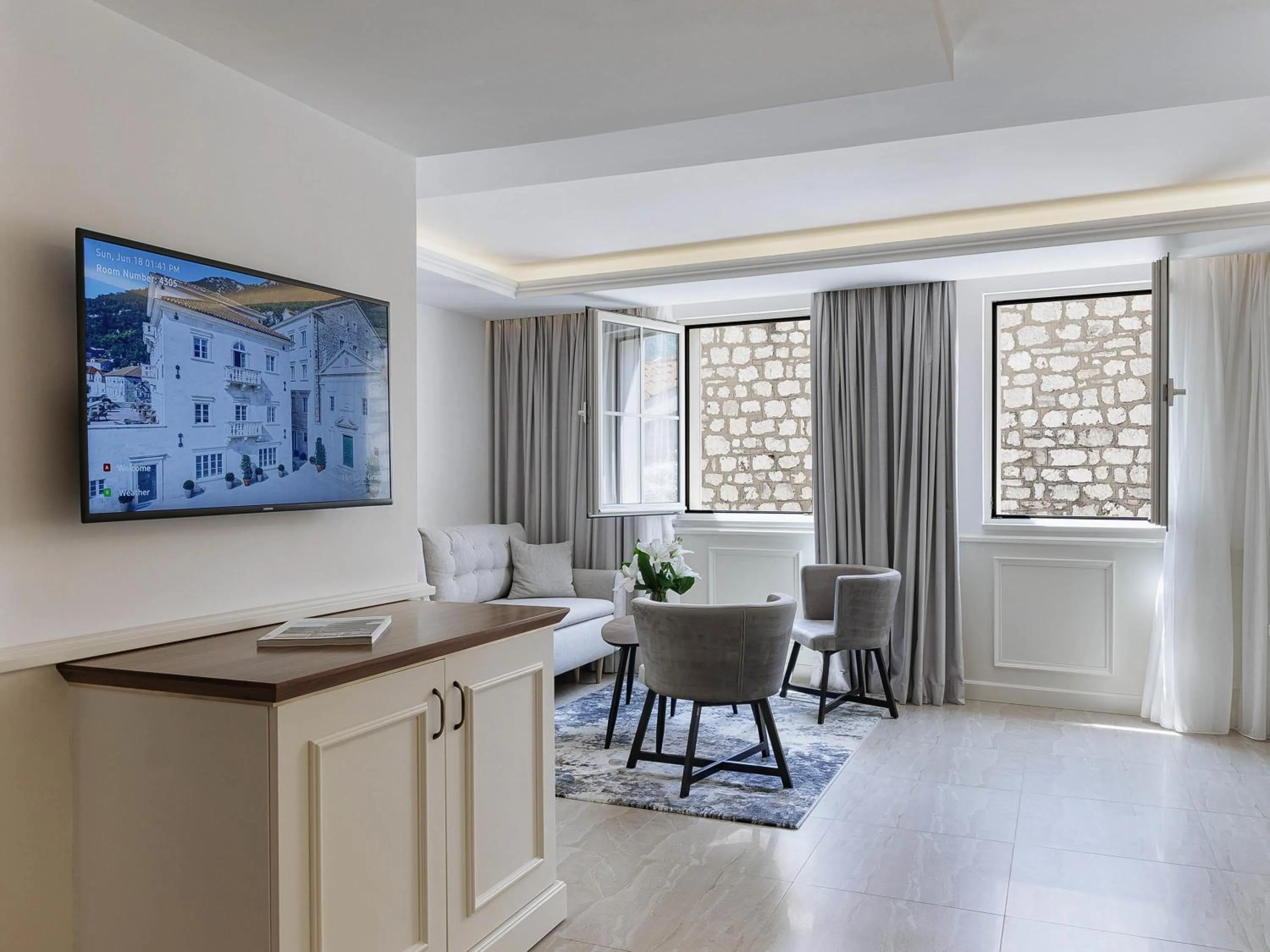 Bedroom in Heritage Grand Perast By Rixos