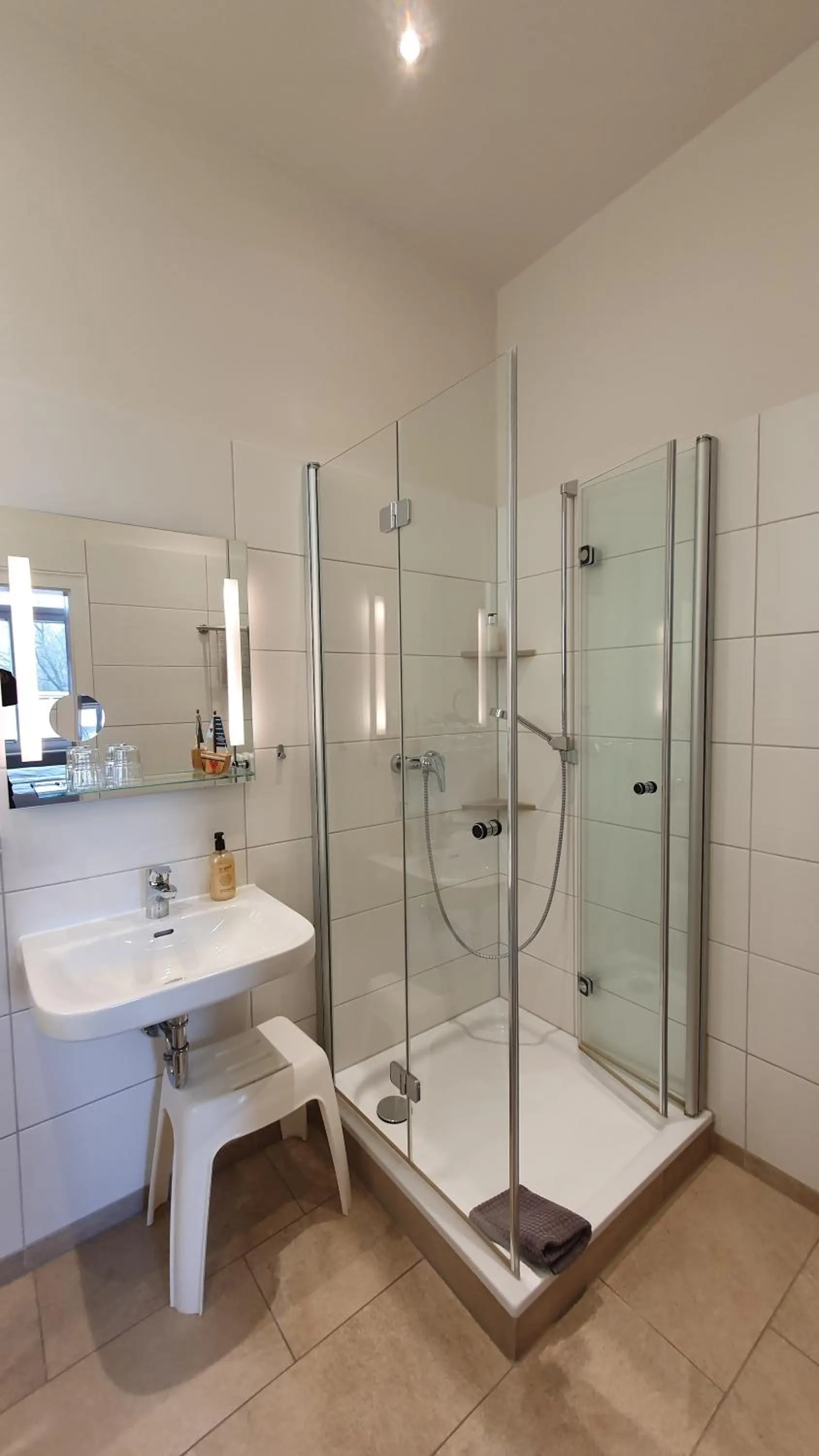 Shower in Hotel An der Altstadt