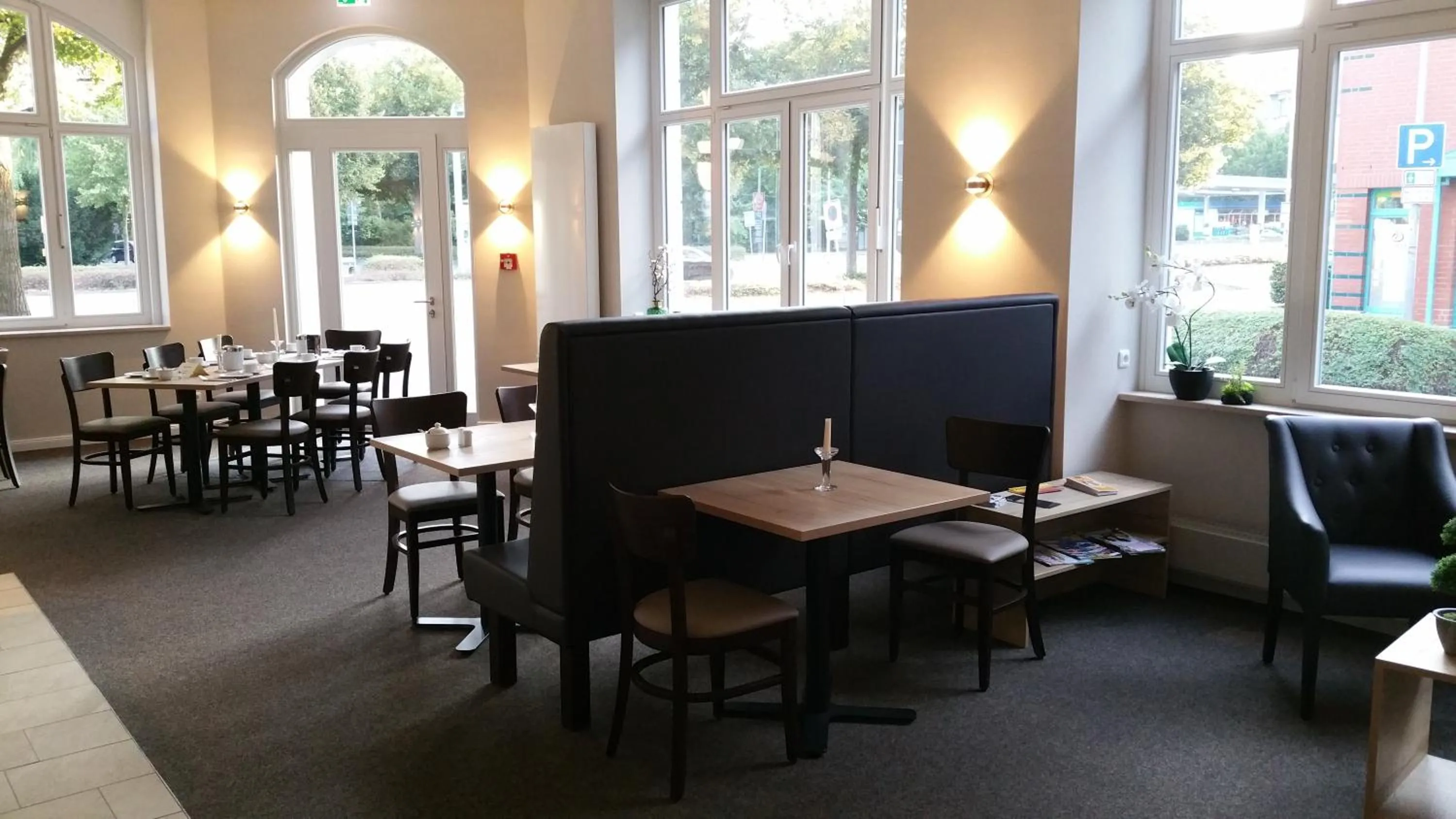 Lobby or reception in Hotel An der Altstadt