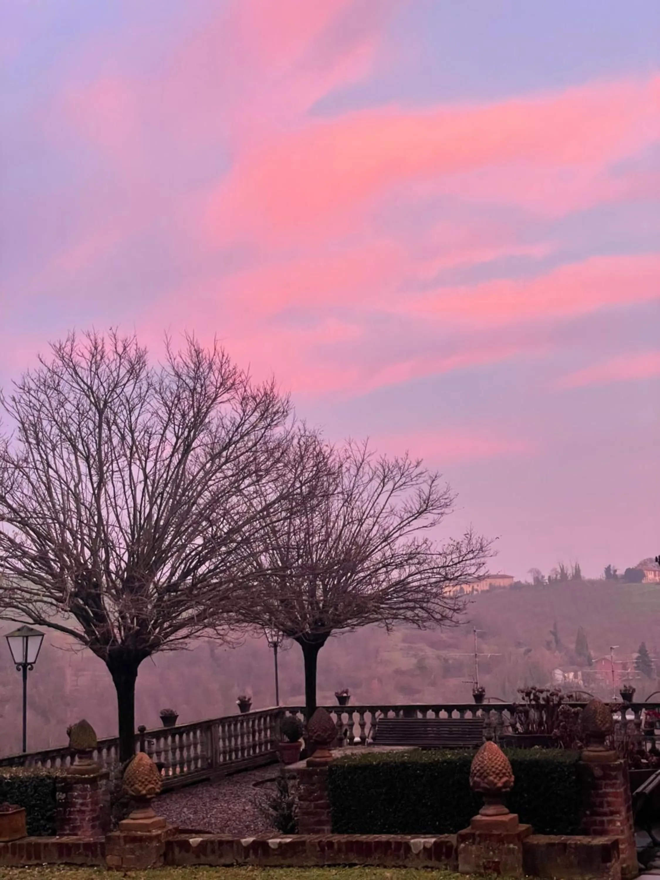 Sunset in Dimora Storica La Corte Delle 4 Stagioni