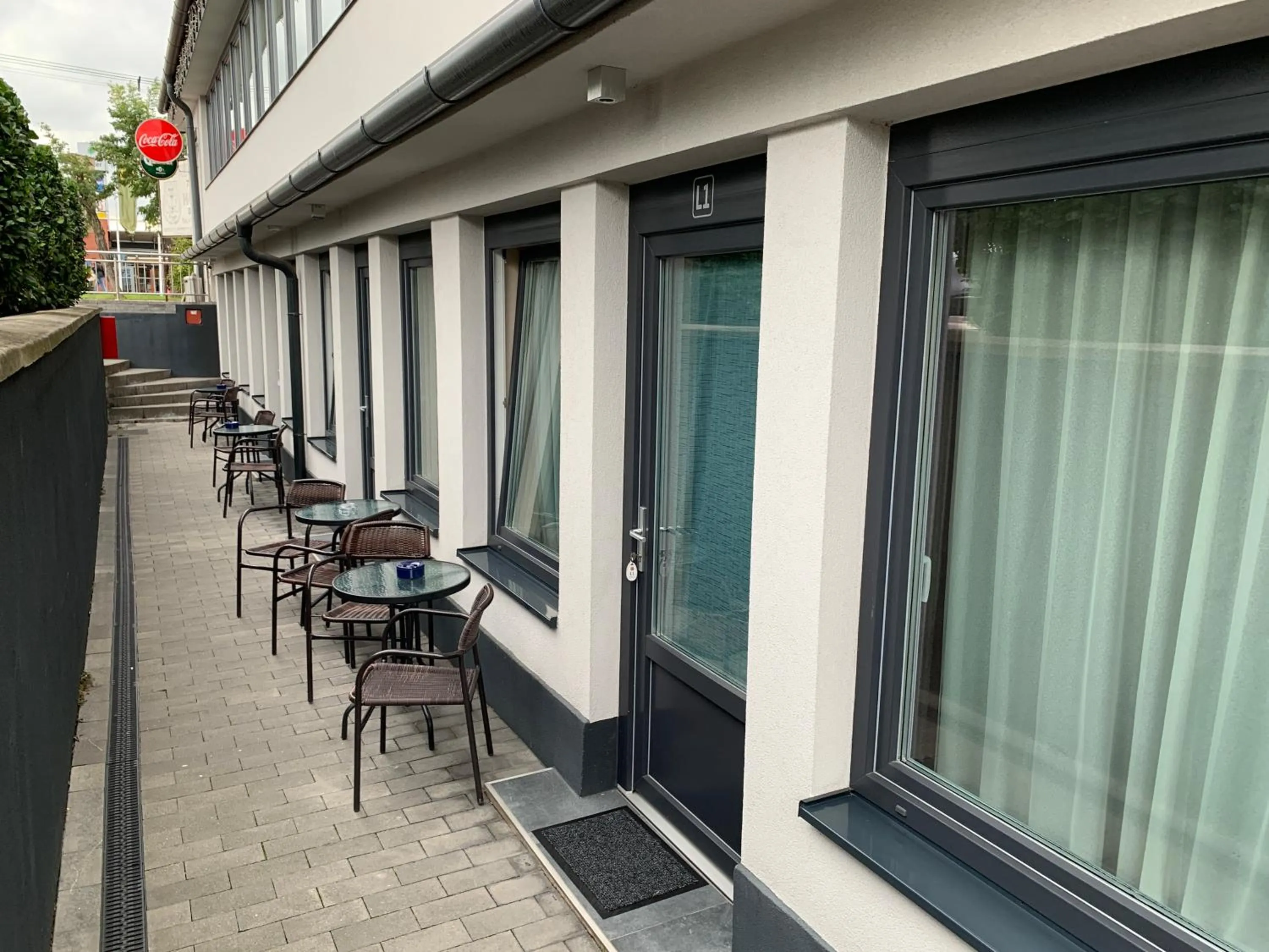 Balcony/Terrace in Nimród Hotel és Ètterem