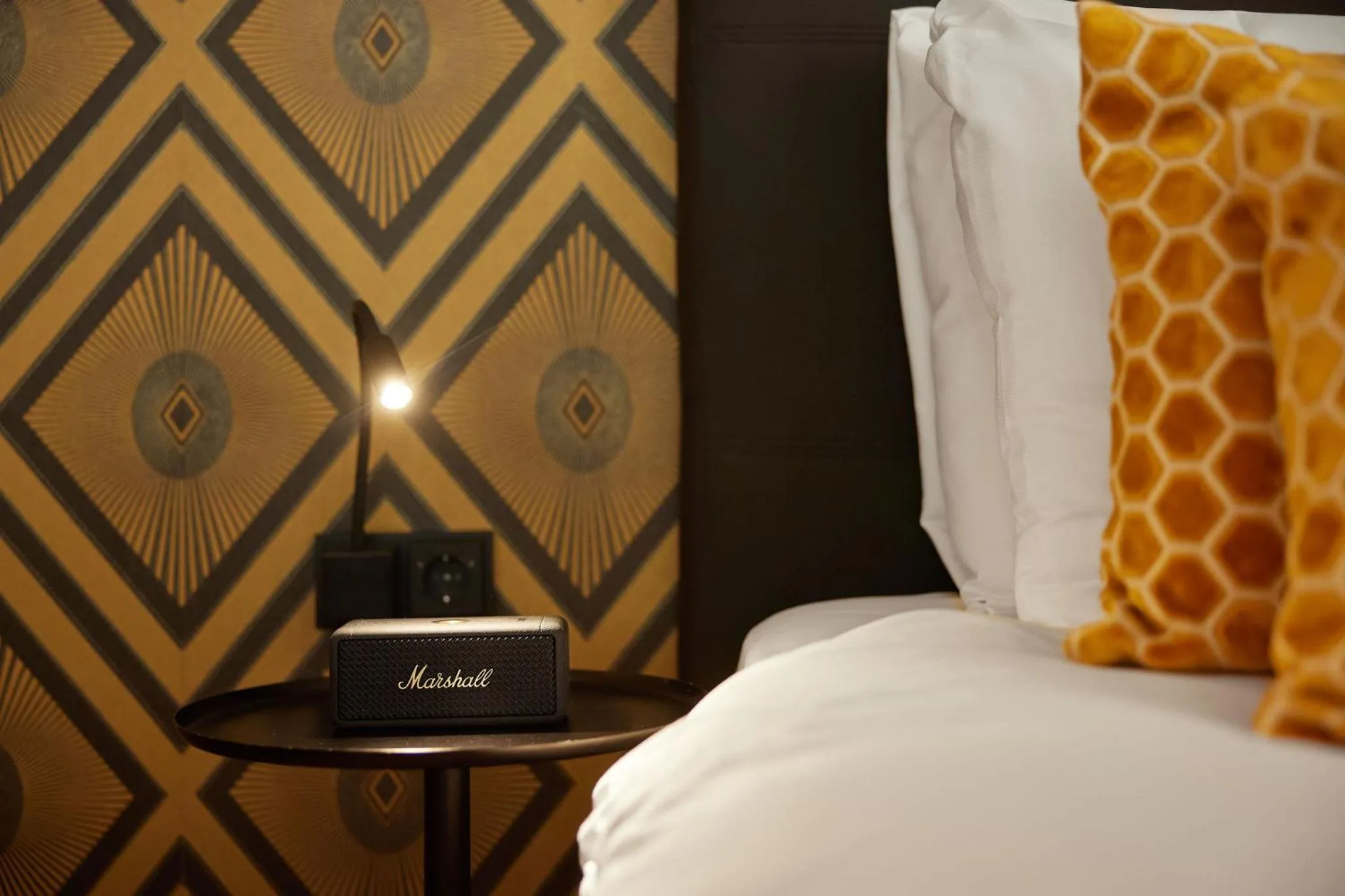 Bed in The James Rotterdam