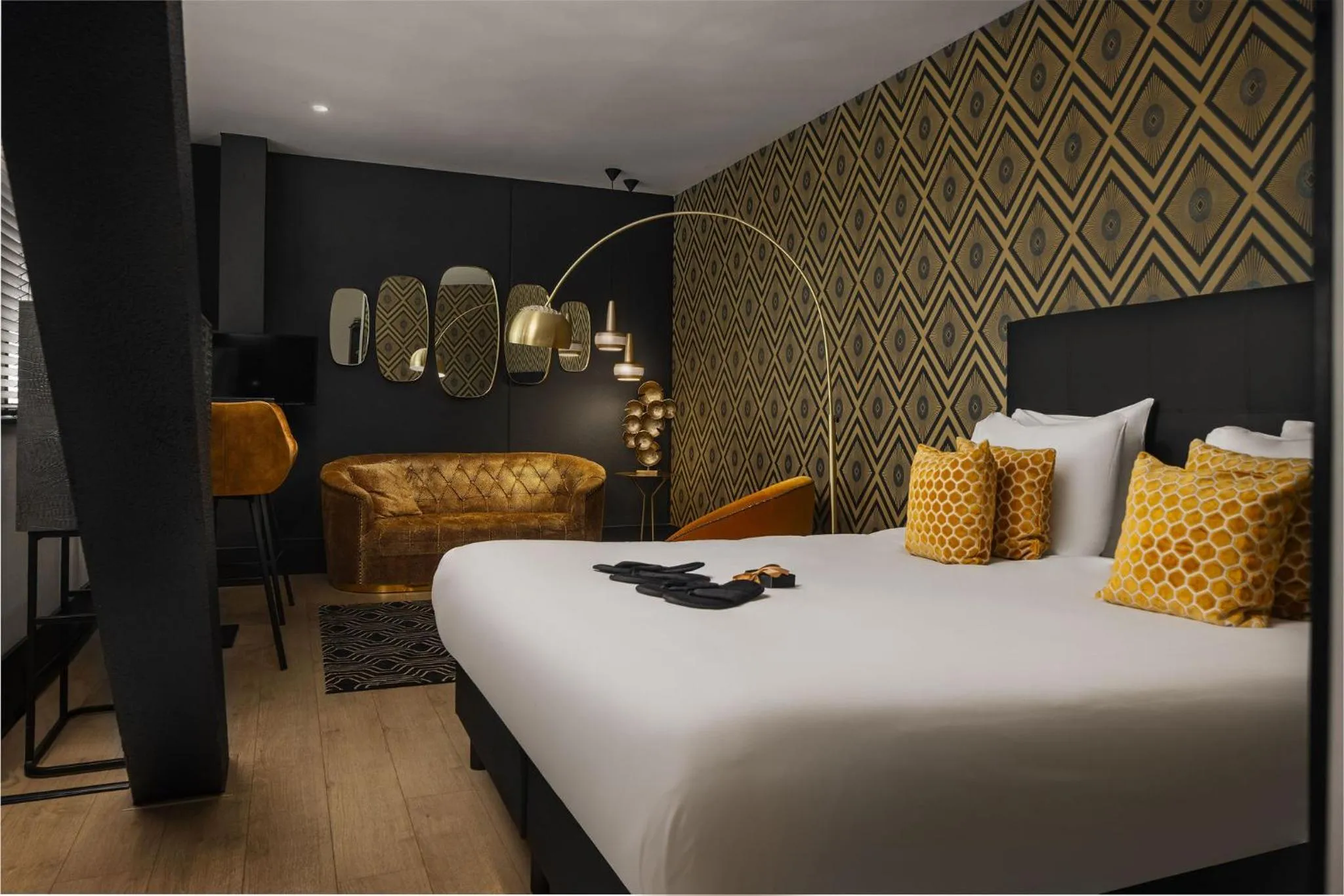 Bed in The James Rotterdam