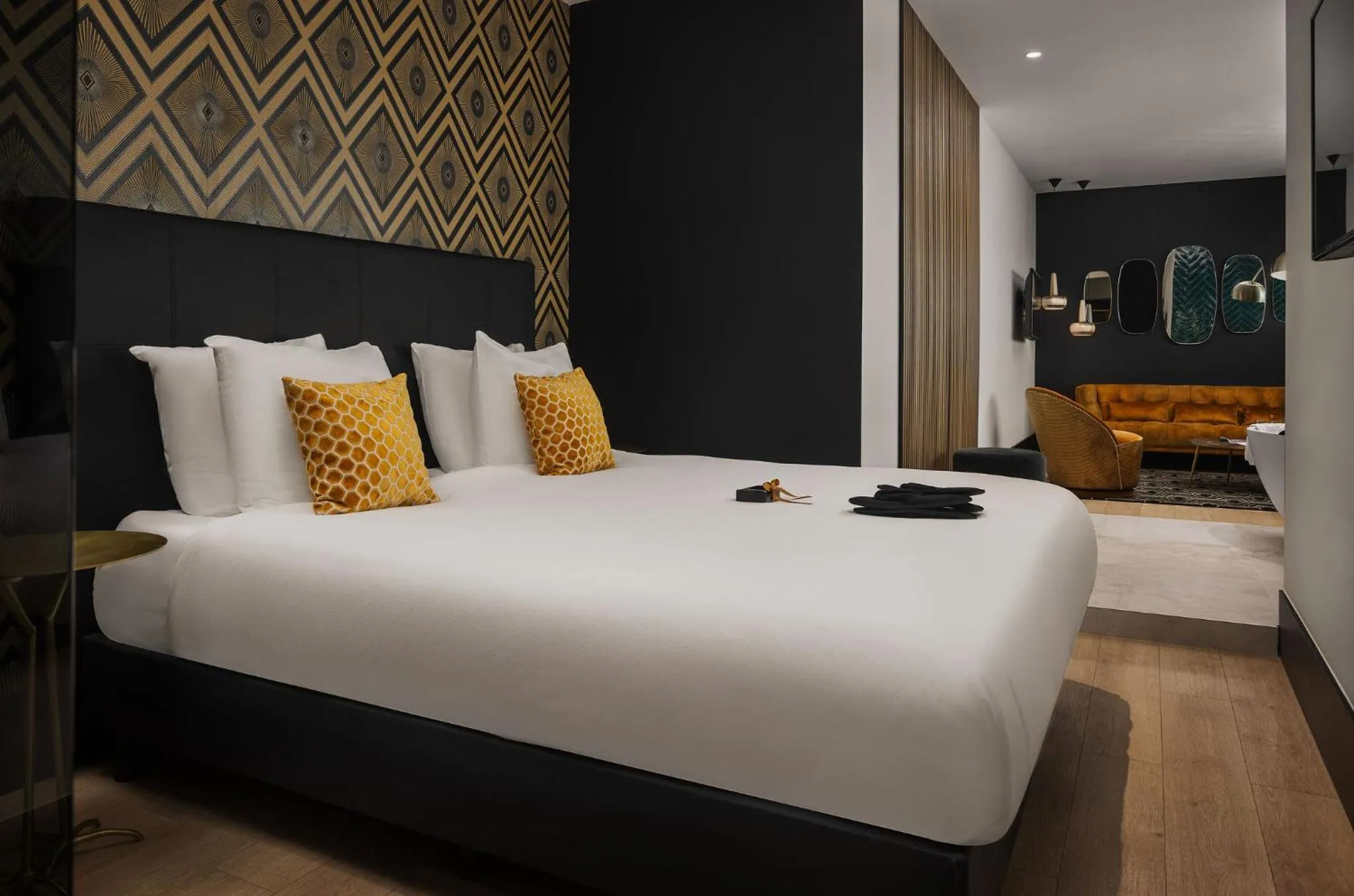 Bed in The James Rotterdam