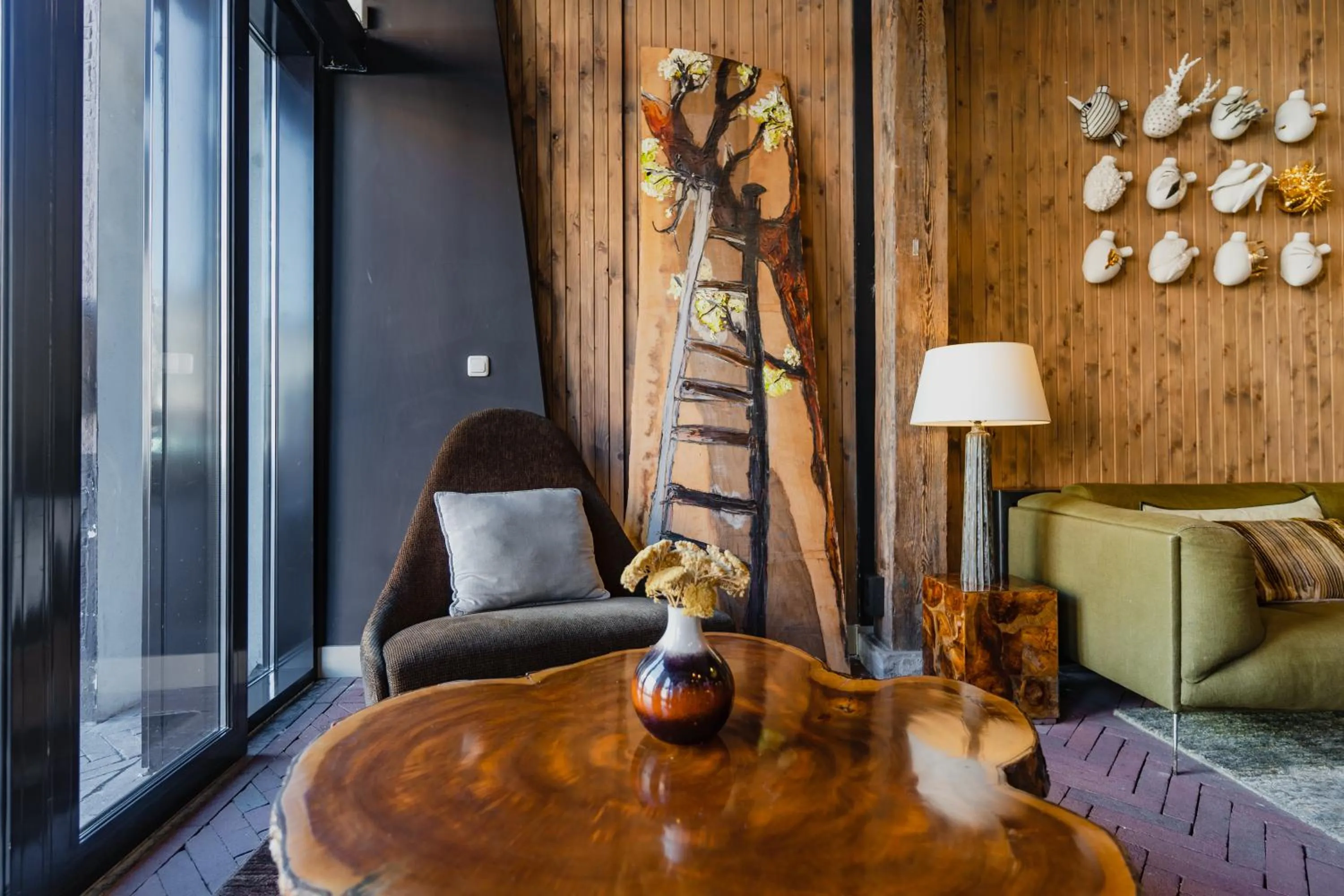 Lobby or reception in Hotel van de Vijsel