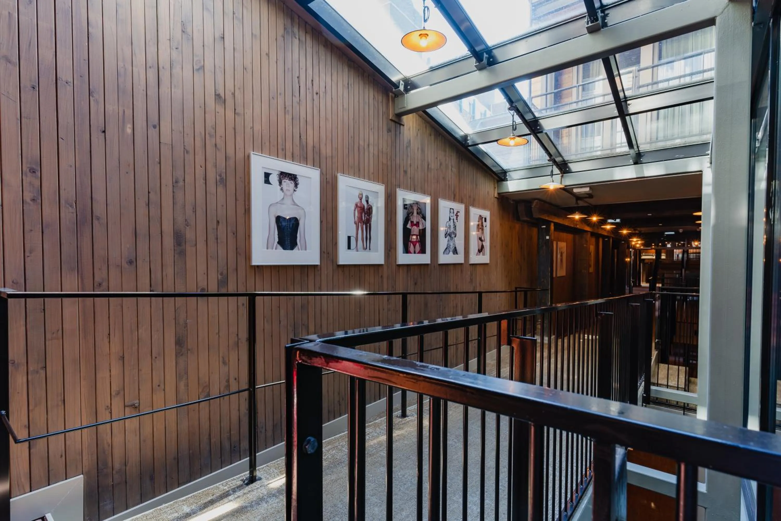 Decorative detail in Hotel van de Vijsel