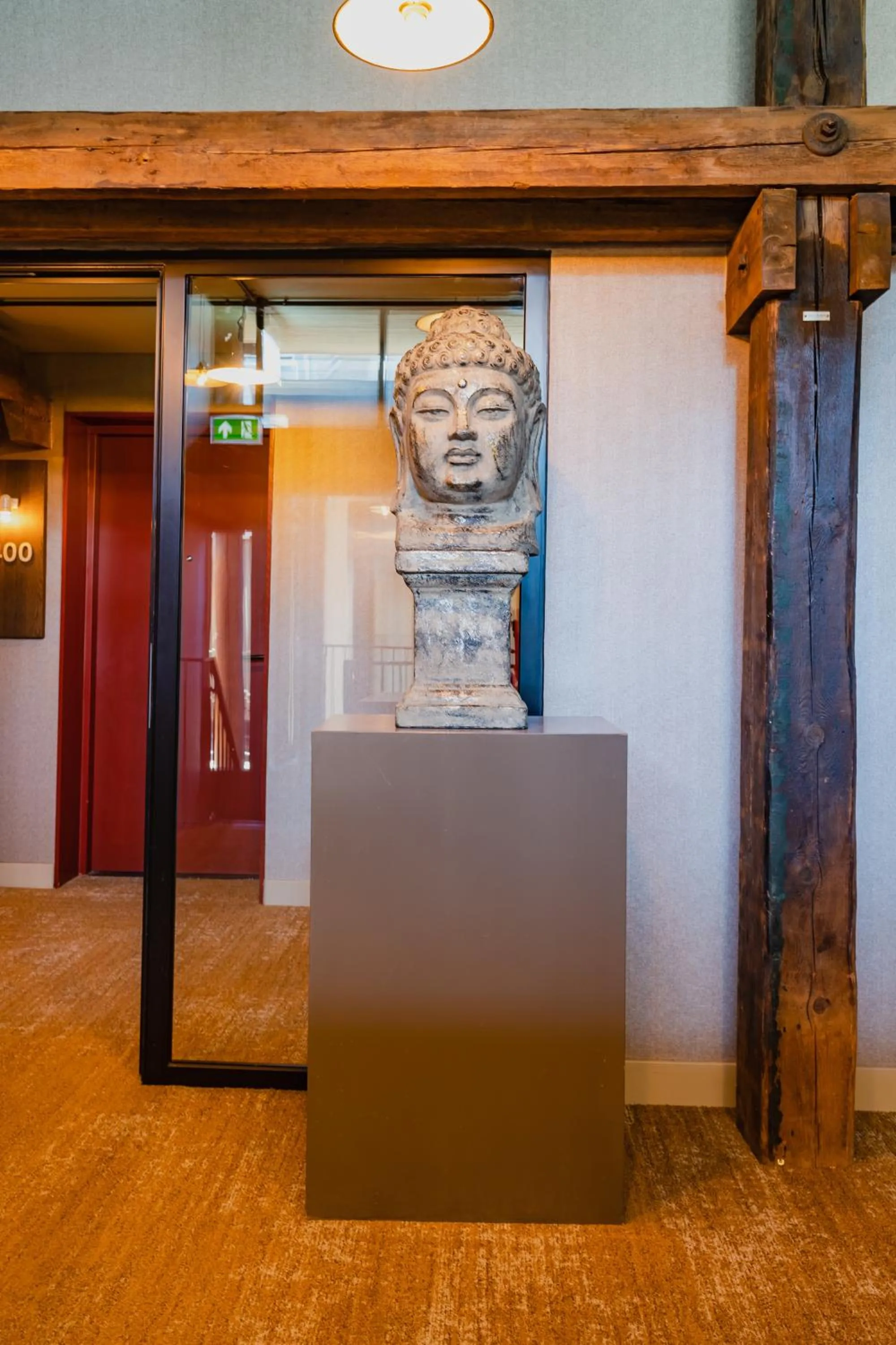 Decorative detail in Hotel van de Vijsel