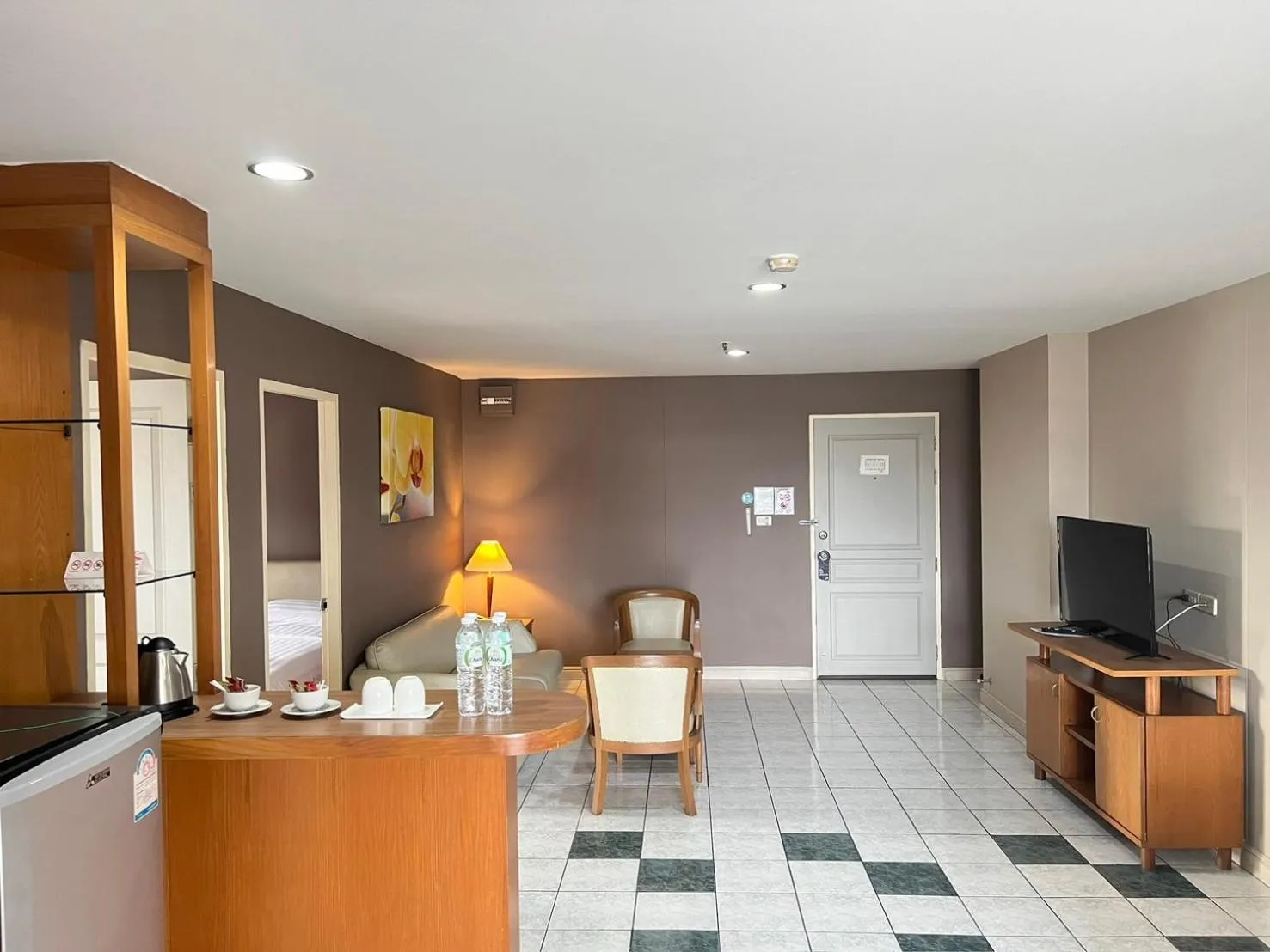 Living room in BU Place Hotel