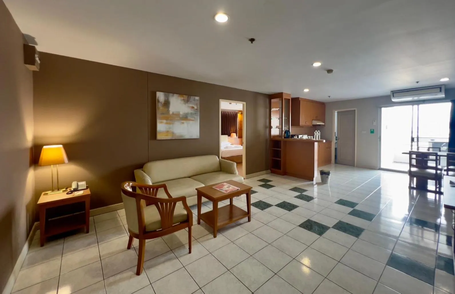 Living room in BU Place Hotel