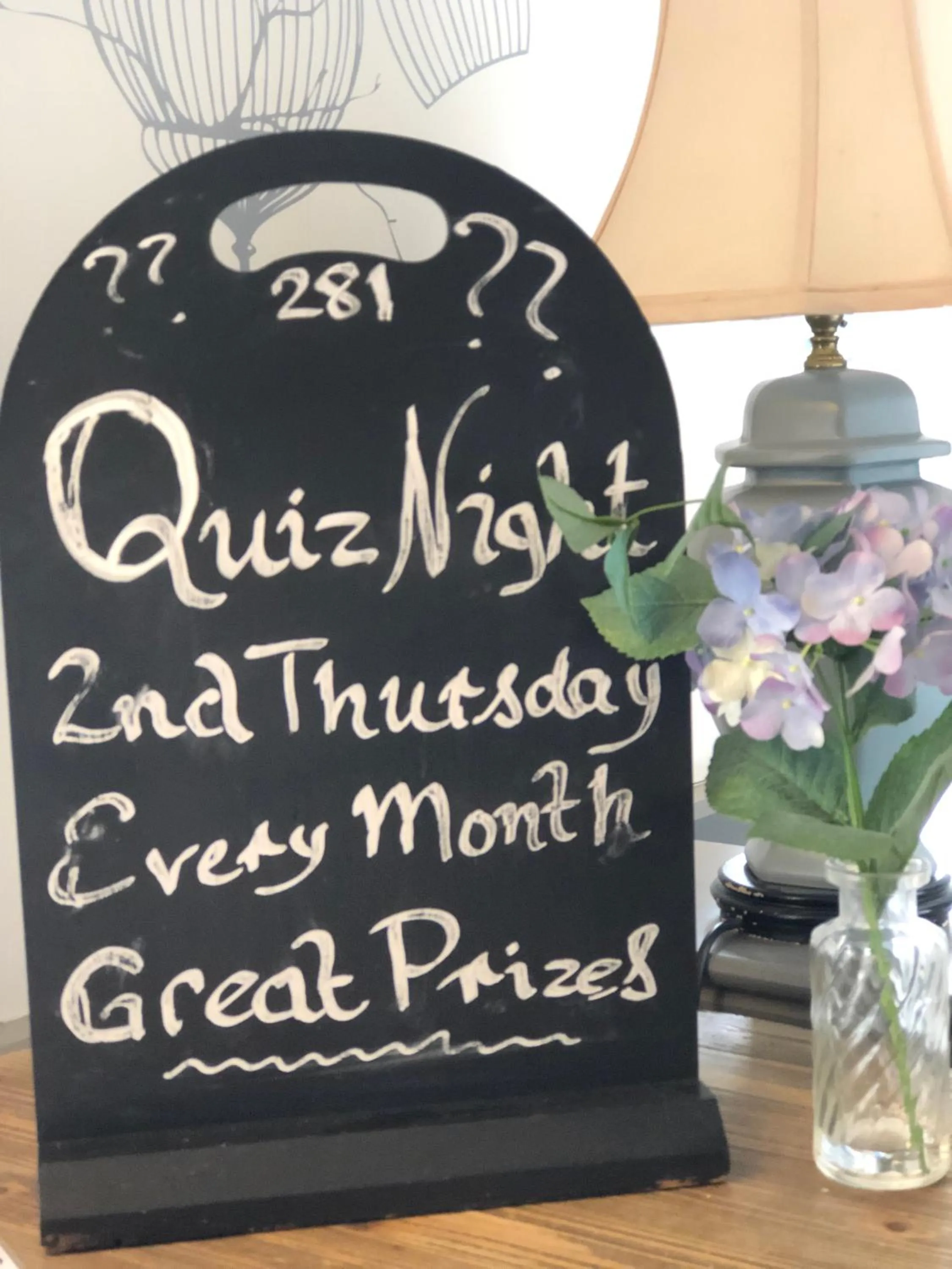 Decorative detail in Pine Lodge Hotel & Restaurant Mansfield