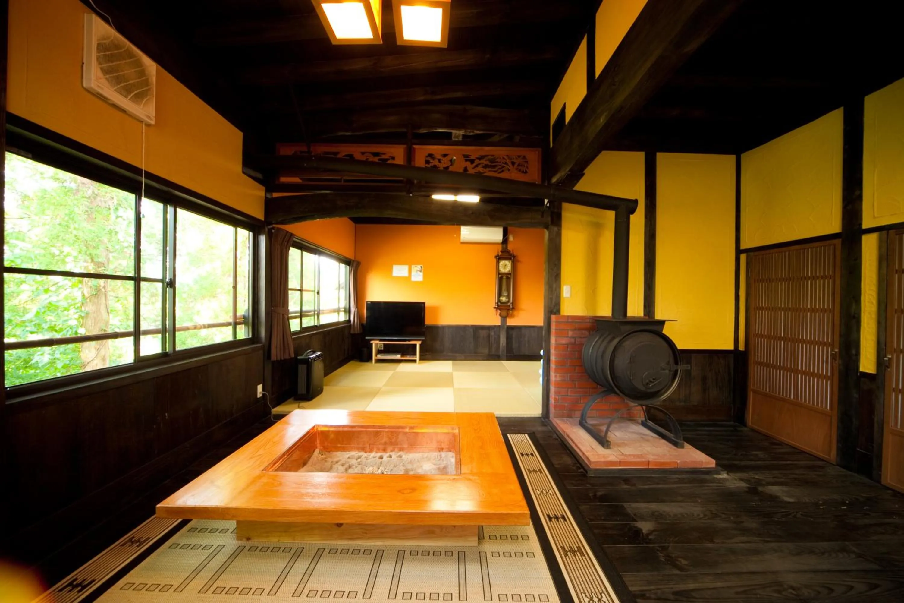 Dining area in Kurokawa Mori no Cottage
