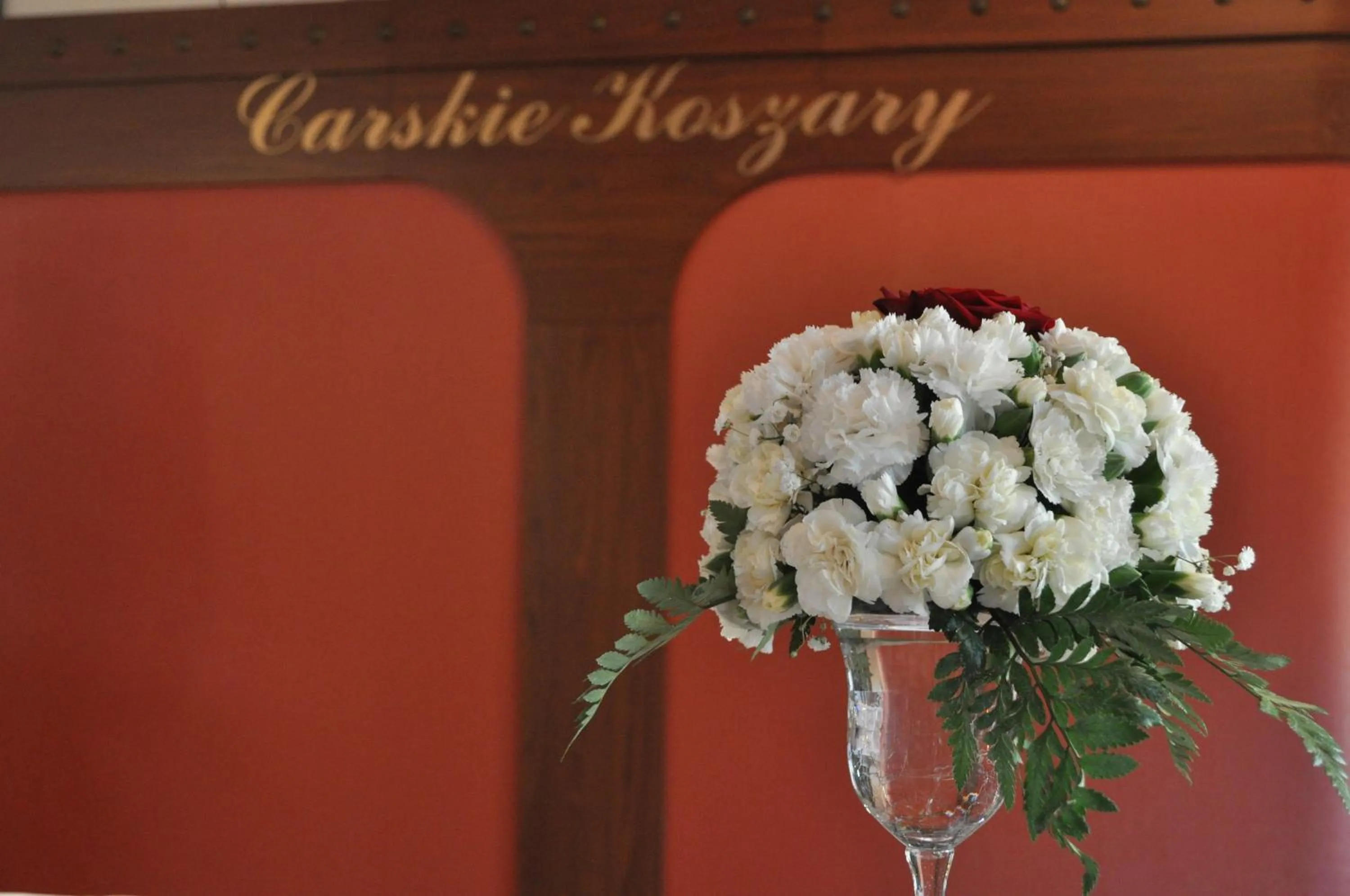 Decorative detail in Hotel Carskie Koszary