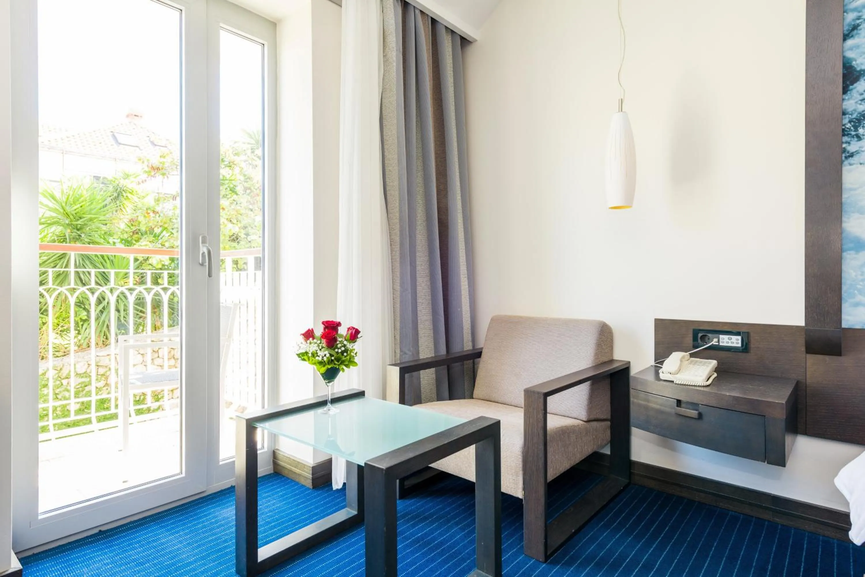 Seating area in Hotel Lapad