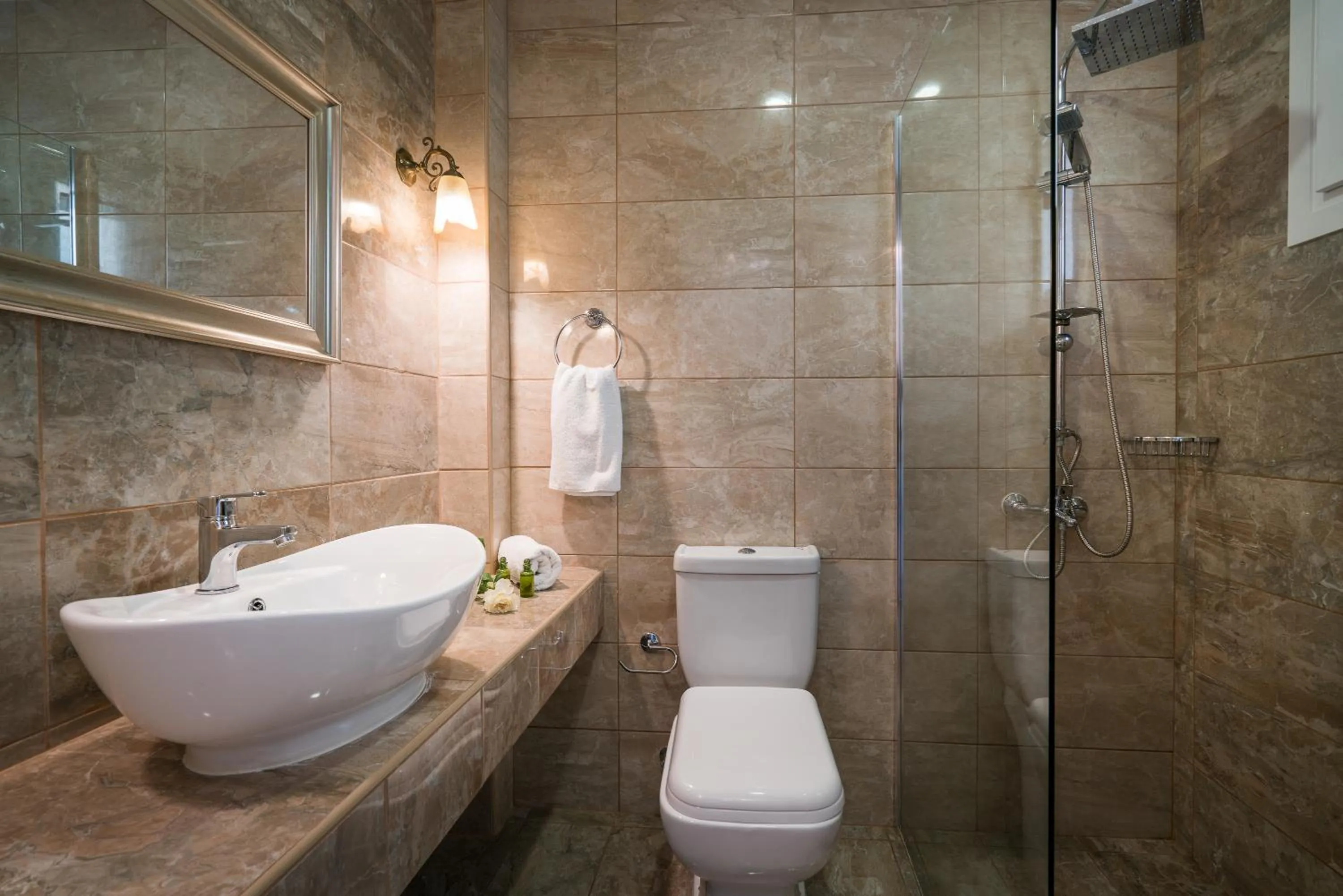 Bathroom in Aeolos Boutique Hotel & Suites