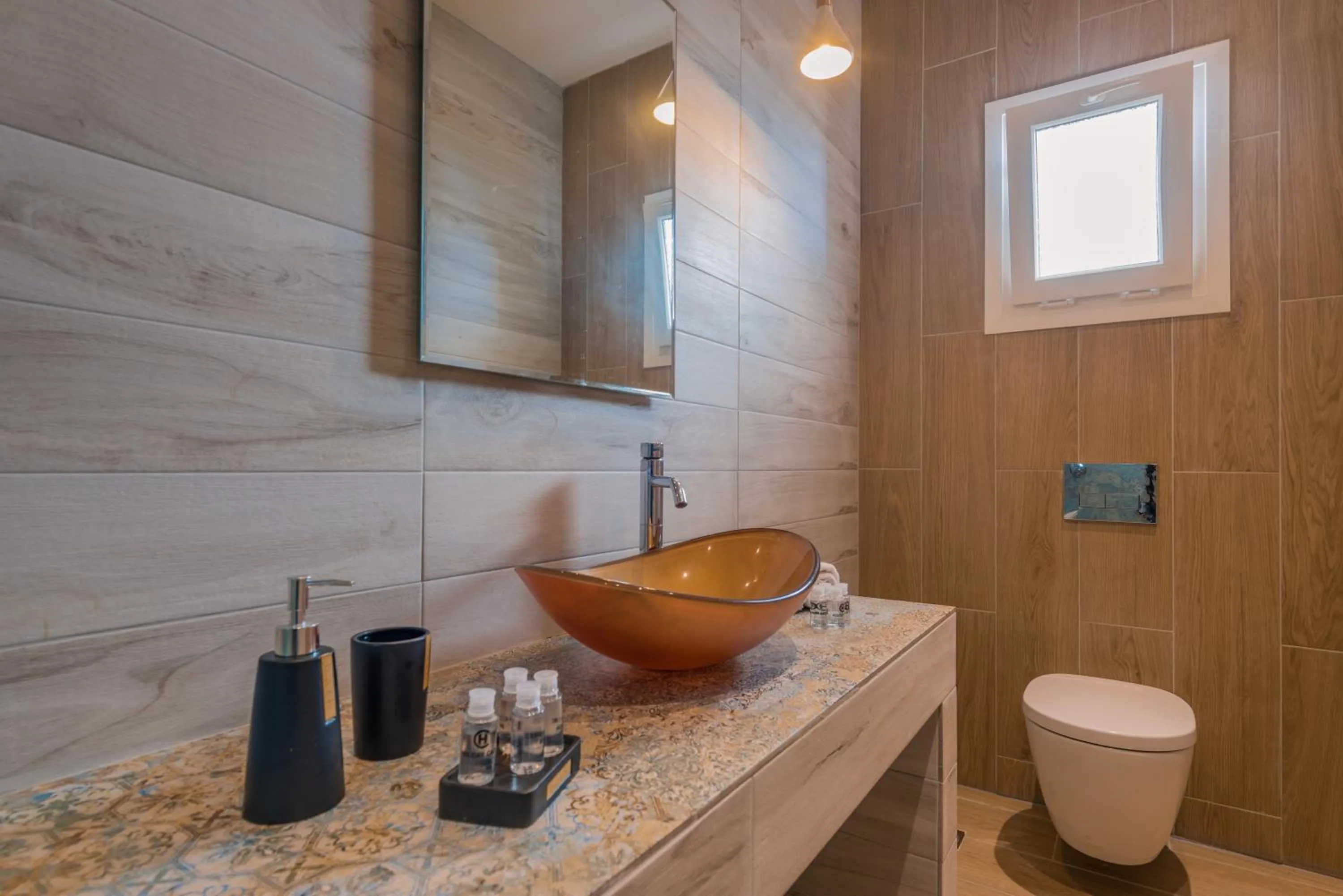 Bathroom in Aeolos Boutique Hotel & Suites