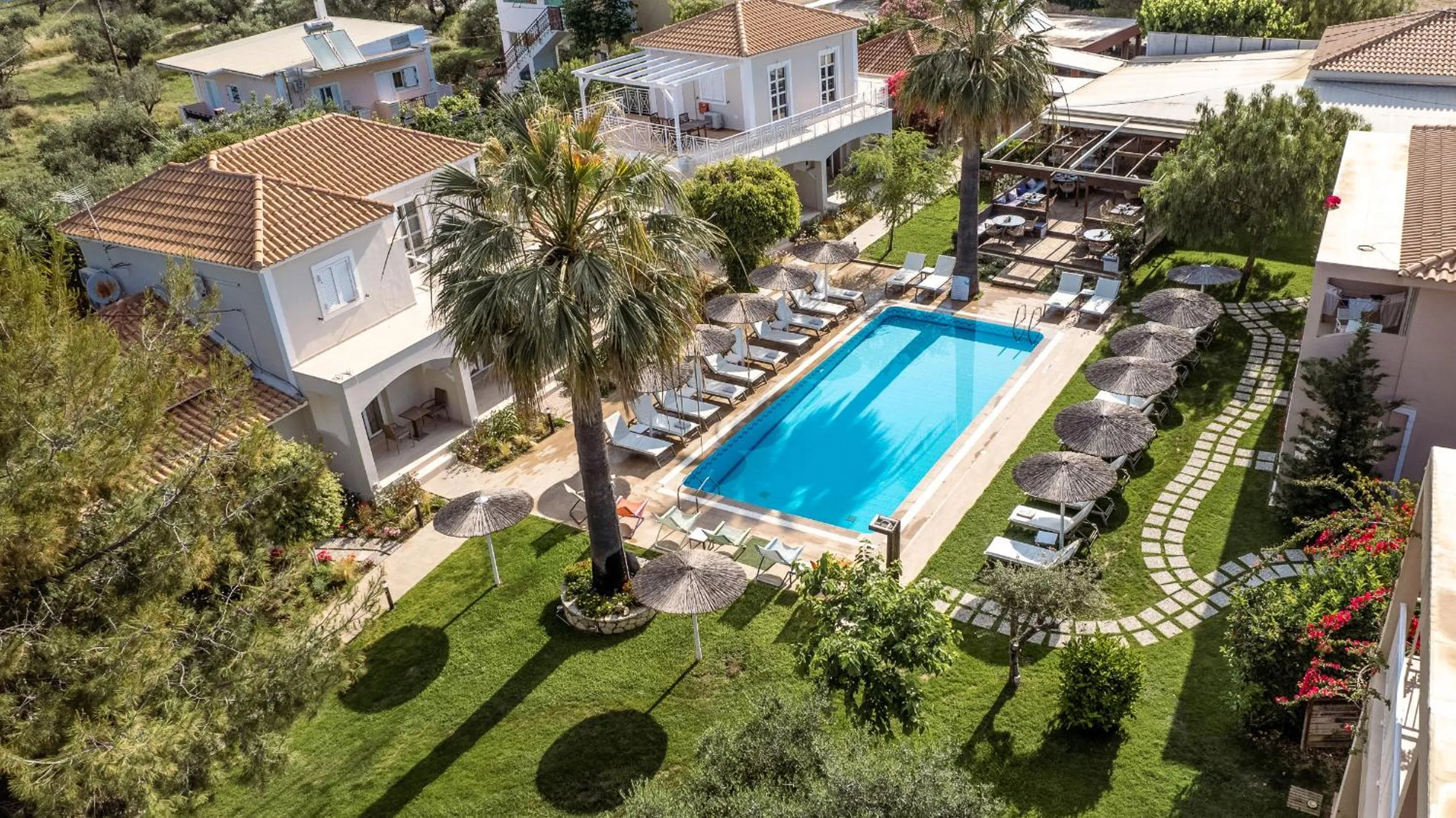 Bird's eye view in Aeolos Boutique Hotel & Suites