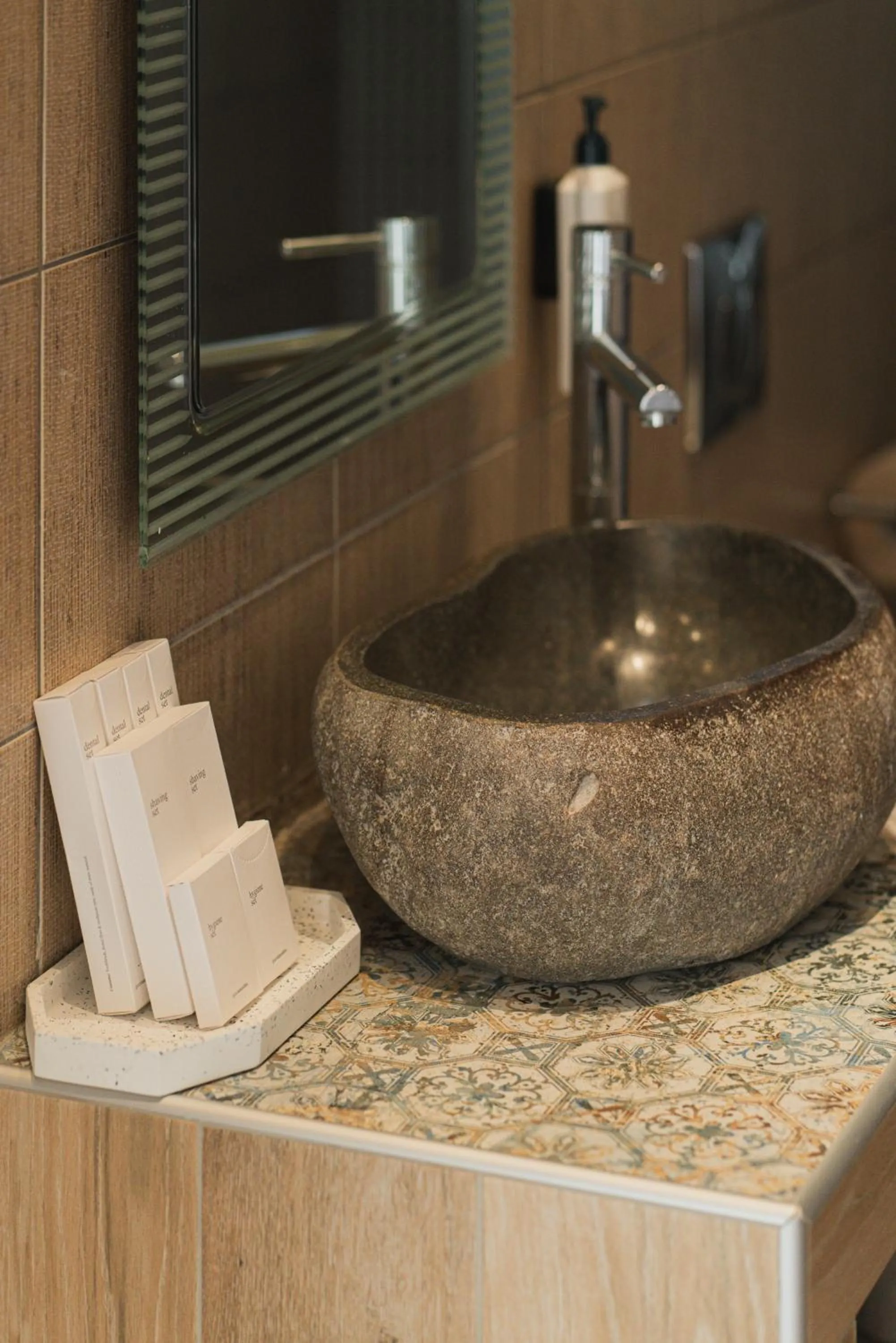 Bathroom in Aeolos Boutique Hotel & Suites