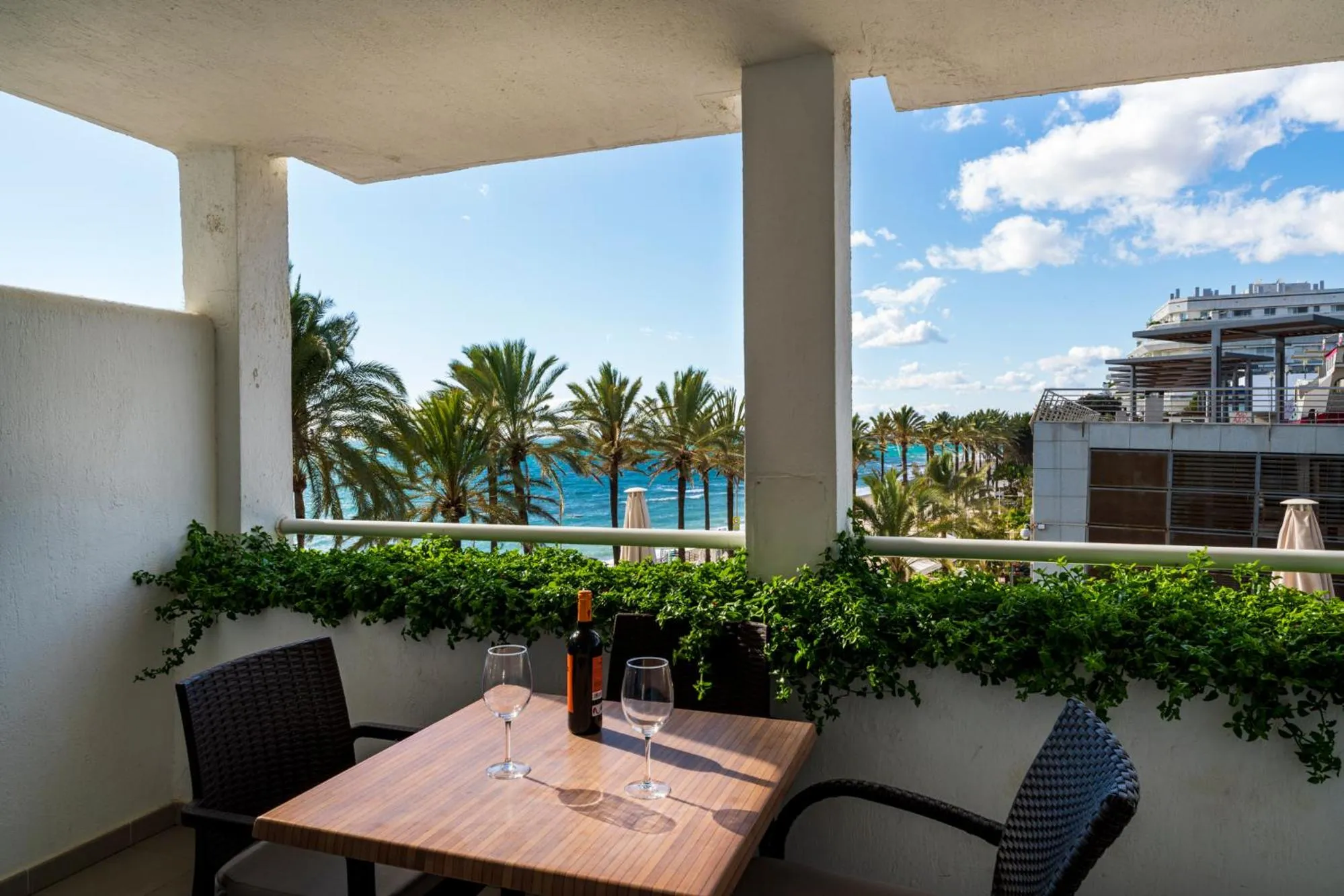 Patio in Hapimag Apartments Marbella