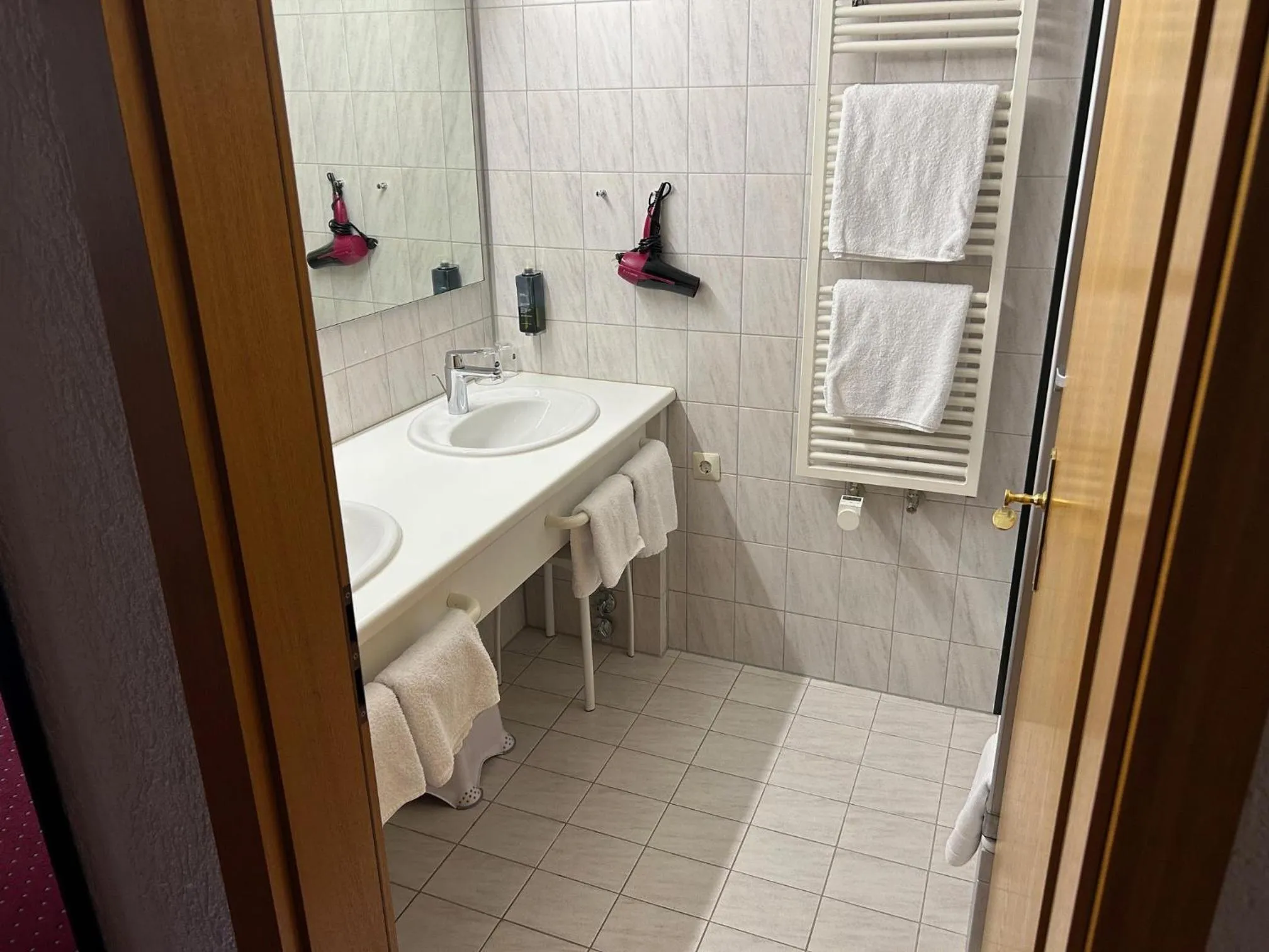 Shower in Hotel Hochfirst