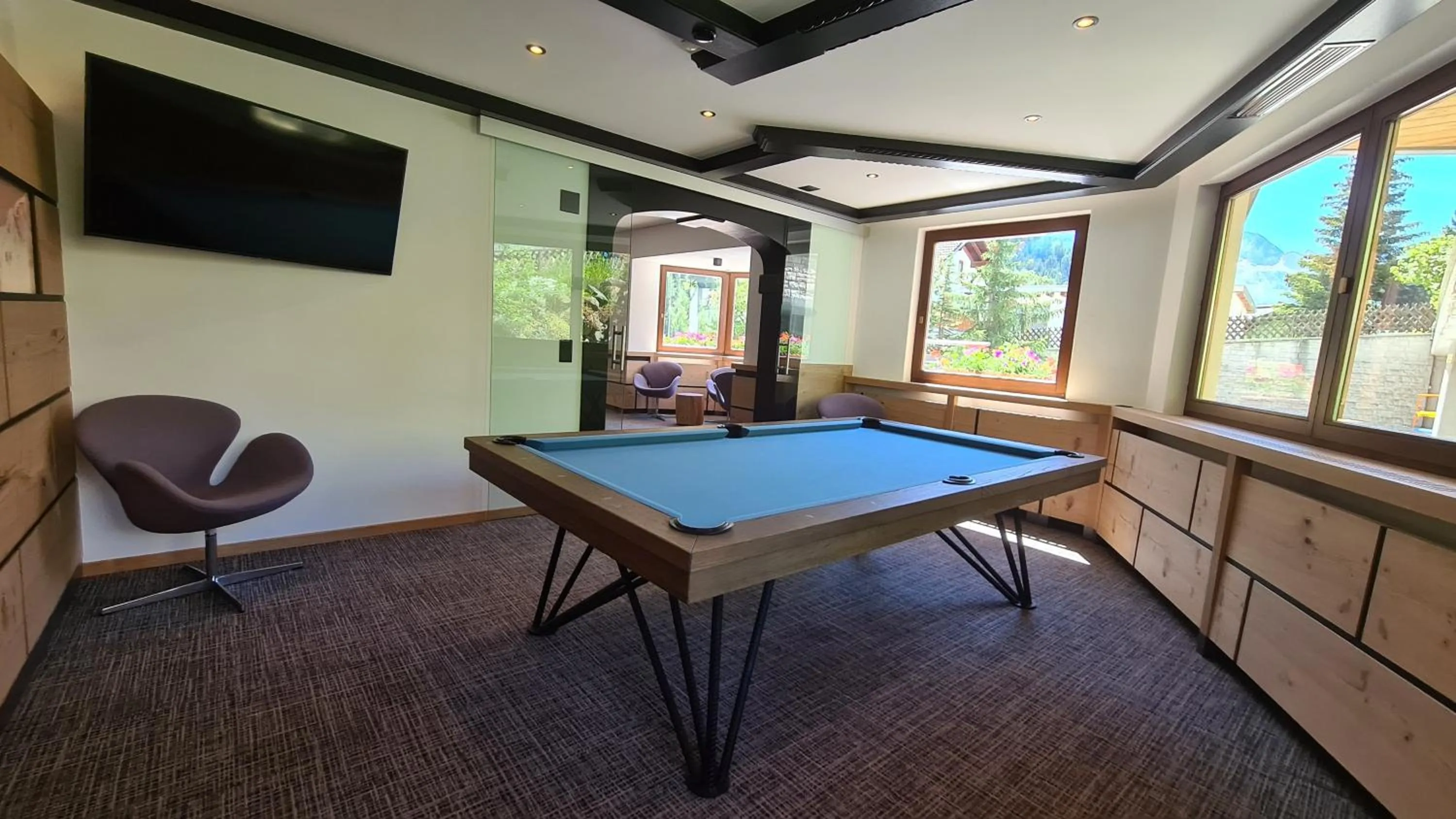 Billiard in Hotel Cresta