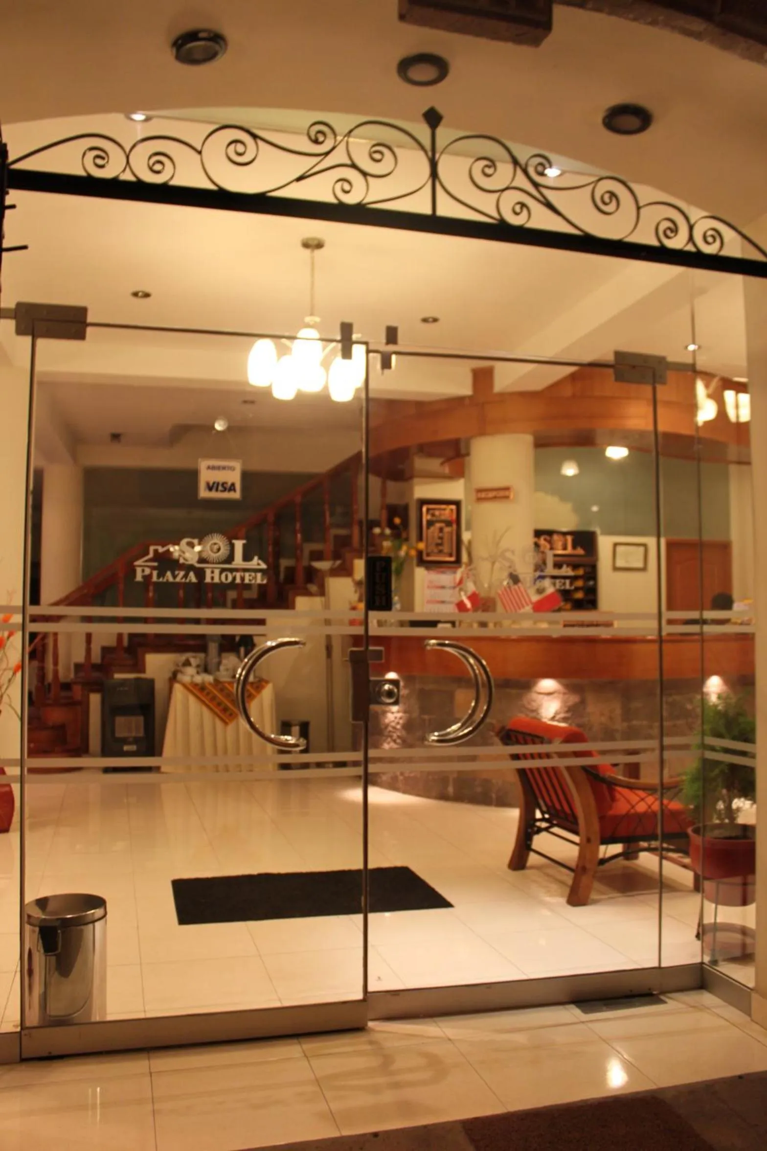 Facade/entrance in Sol Plaza Hotel