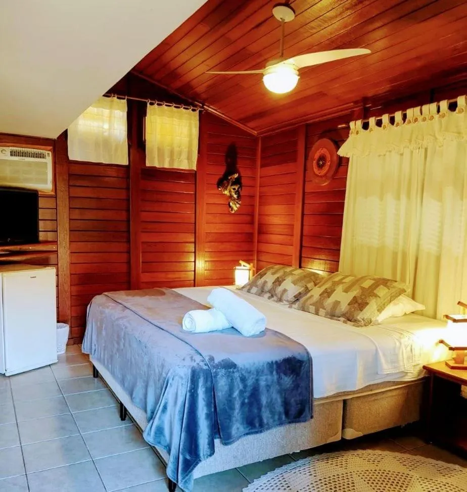 Bed in Complexo de Pousadas Caraguatá