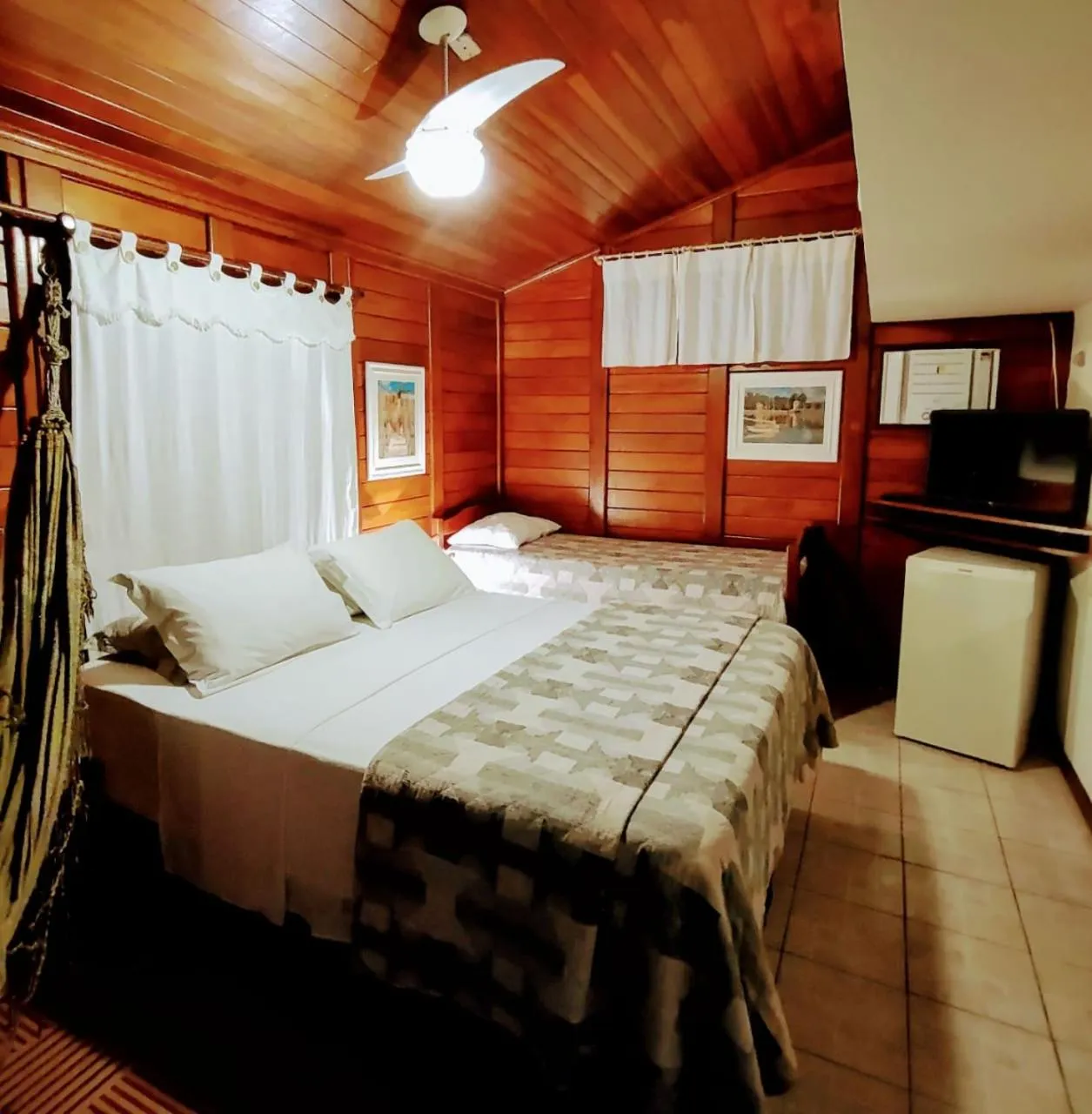 Bed in Complexo de Pousadas Caraguatá