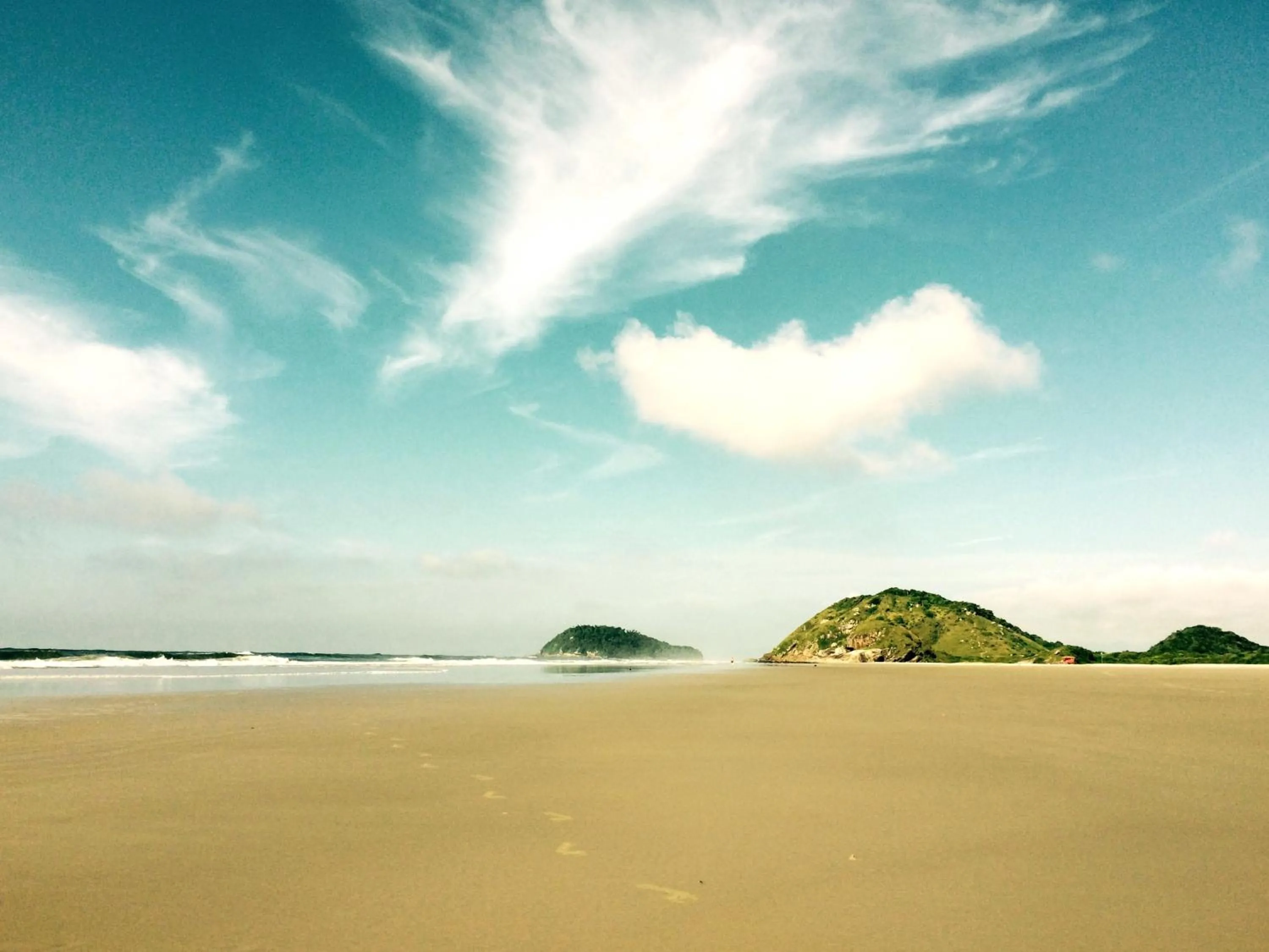 Beach in Complexo de Pousadas Caraguatá