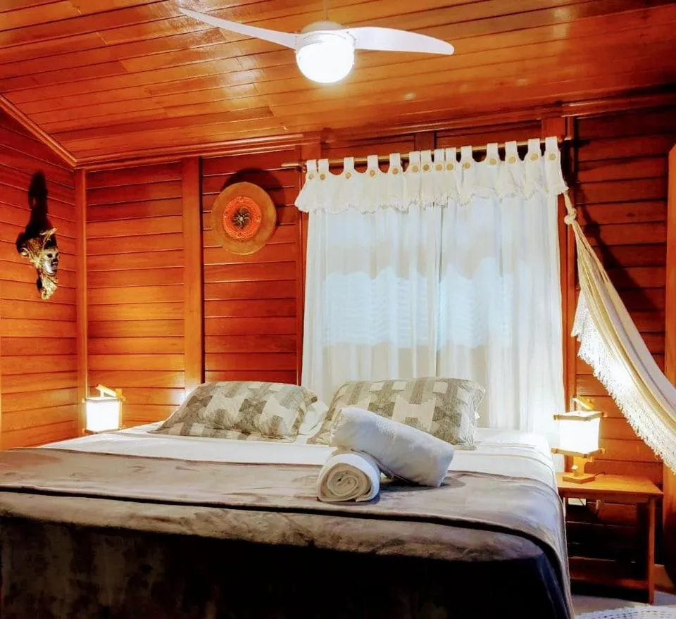 Bed in Complexo de Pousadas Caraguatá