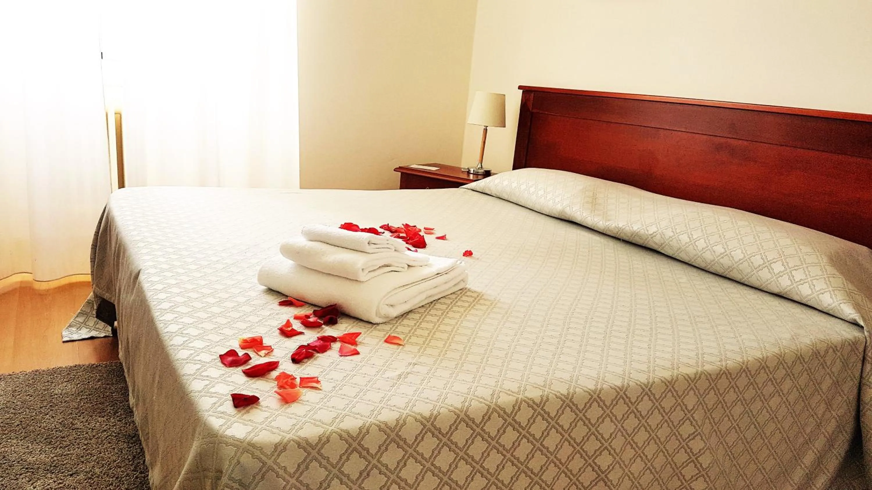 Bed in Hotel Villa Sophia