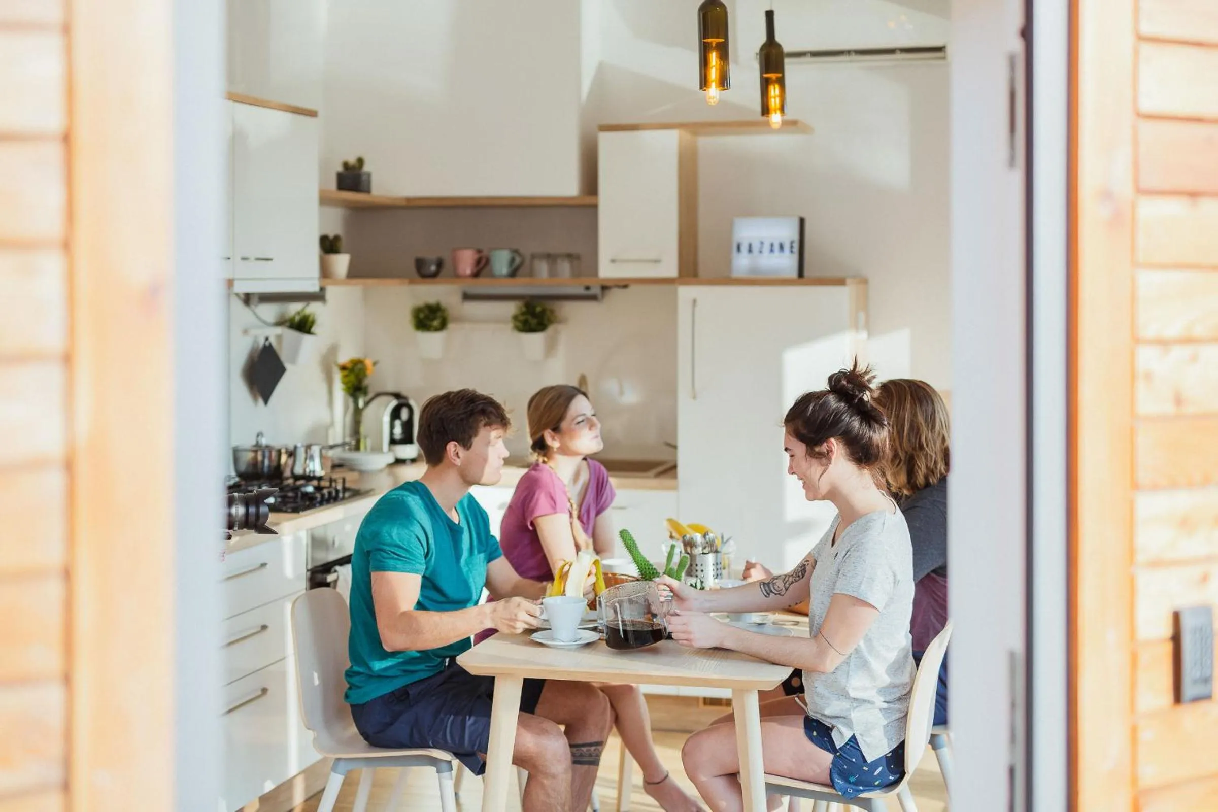 People in Naturasort Holiday Houses