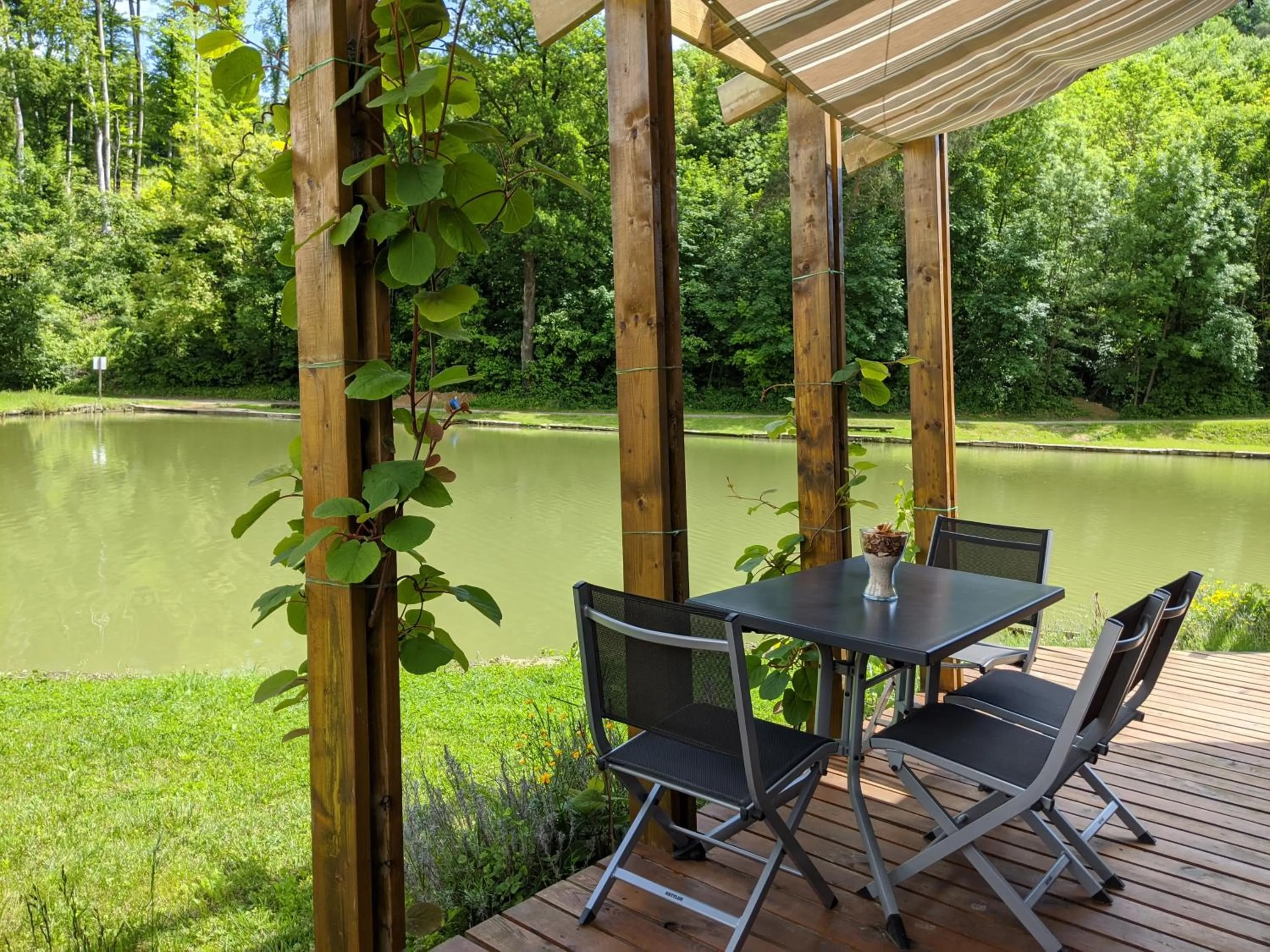 Balcony/Terrace in Naturasort Holiday Houses