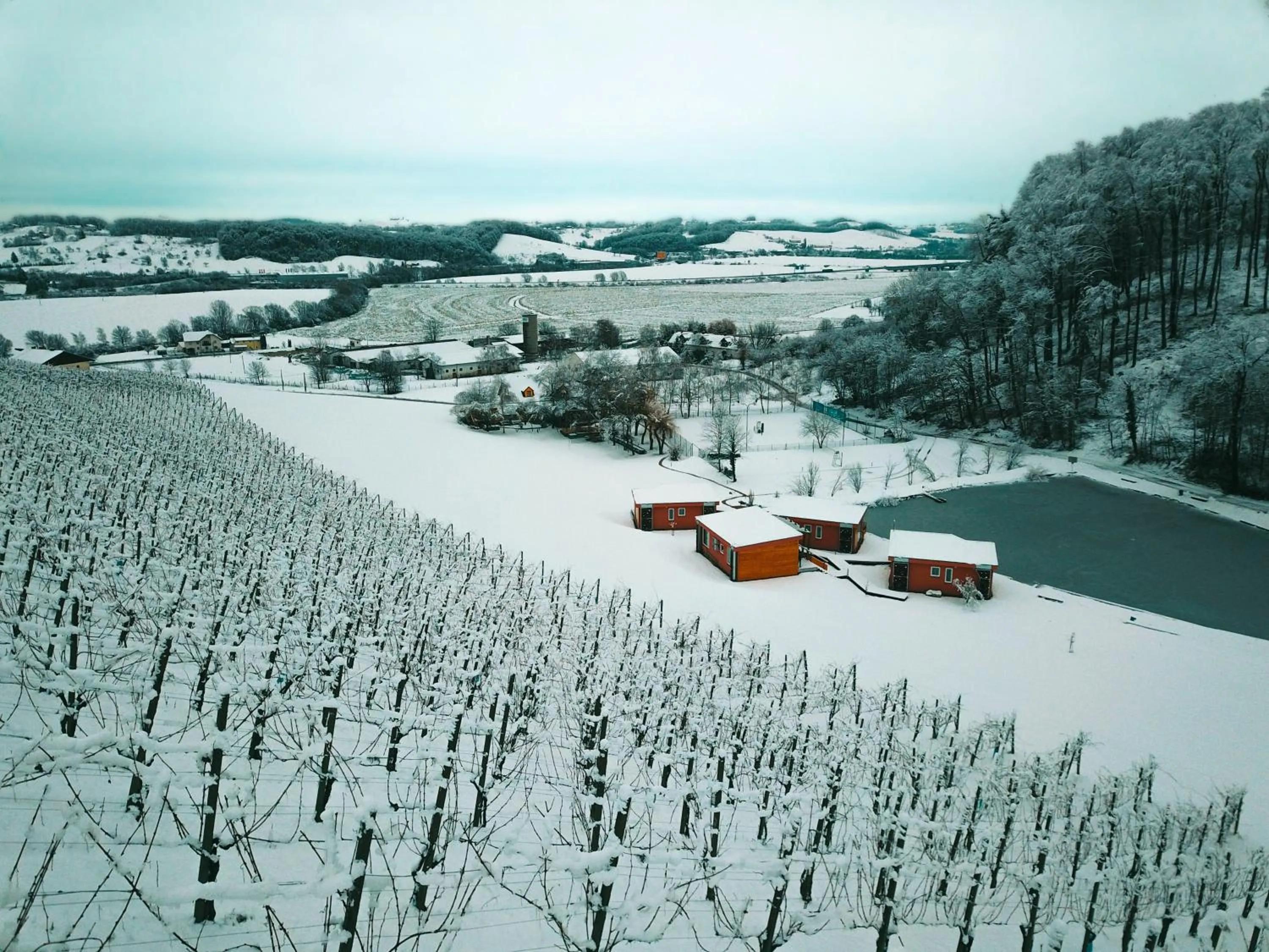 Natural landscape in Naturasort Holiday Houses