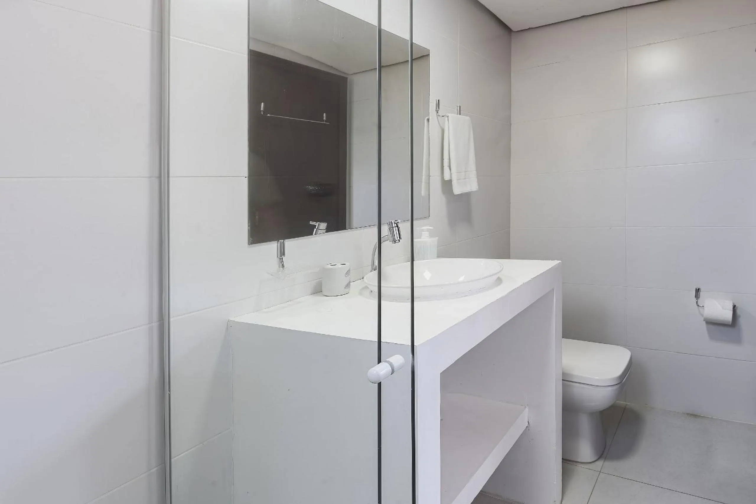 Toilet in Pousada Solar dos Lírios - Praia do Rosa