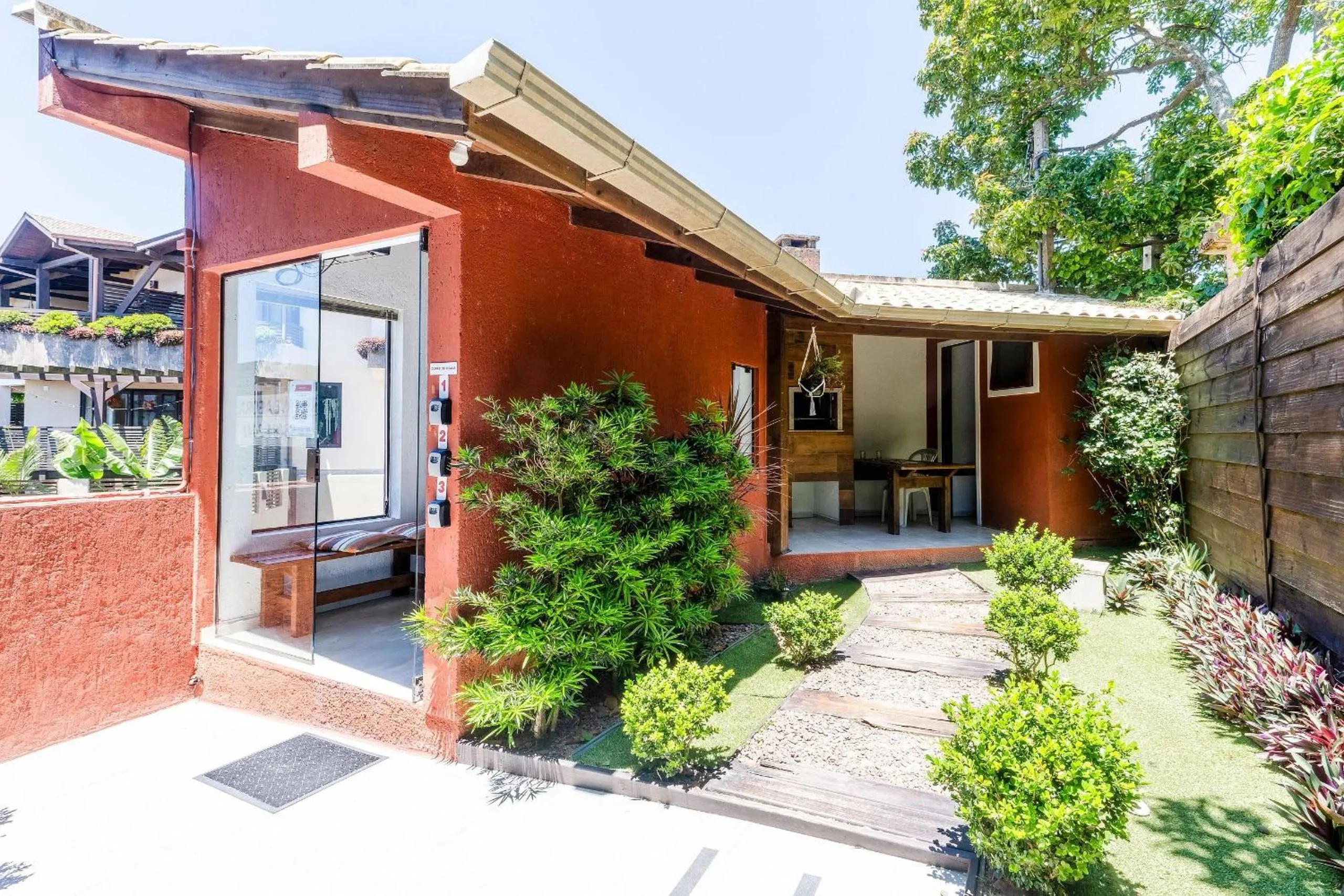 Area and facilities in Pousada Solar dos Lírios - Praia do Rosa