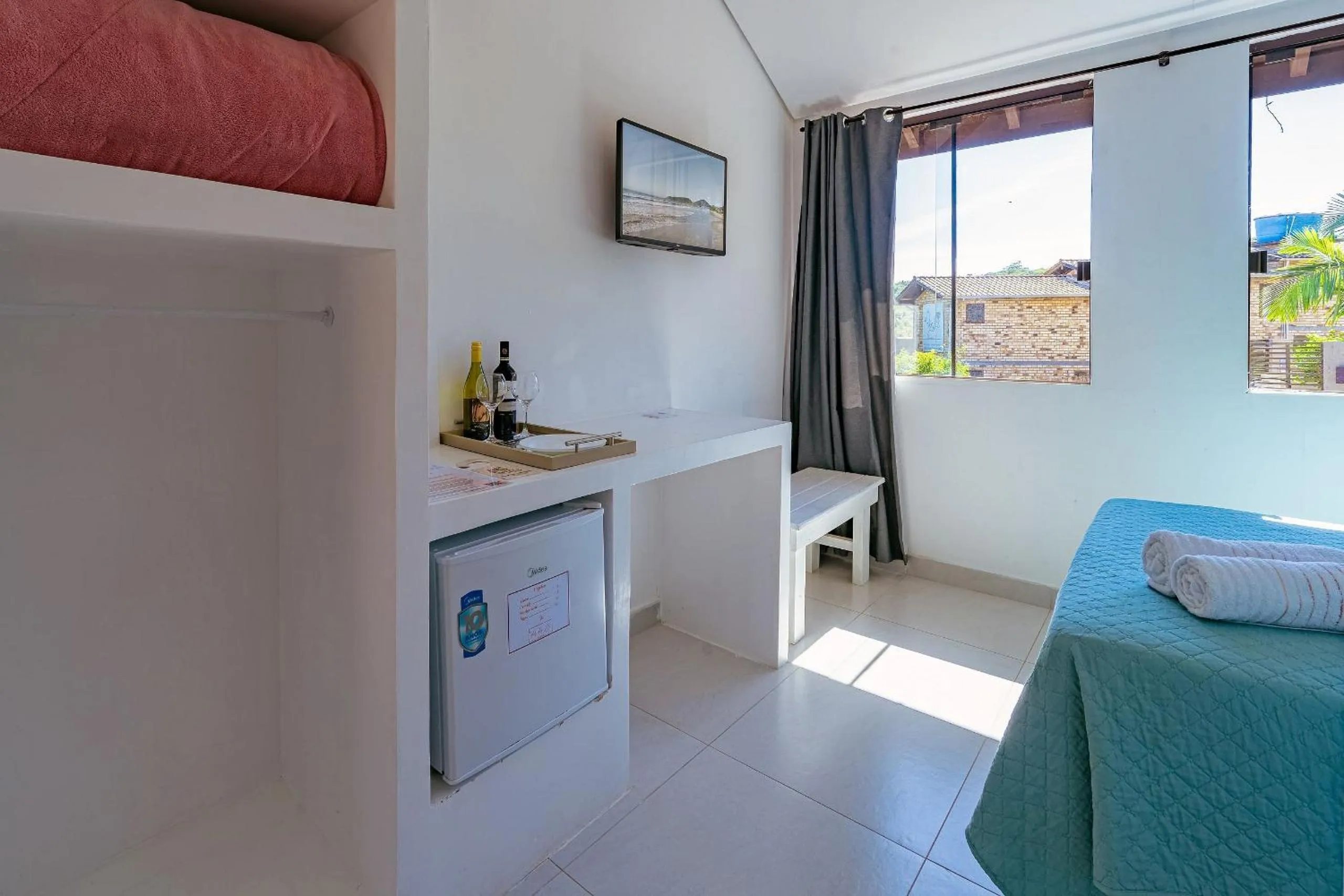 Bedroom in Pousada Solar dos Lírios - Praia do Rosa