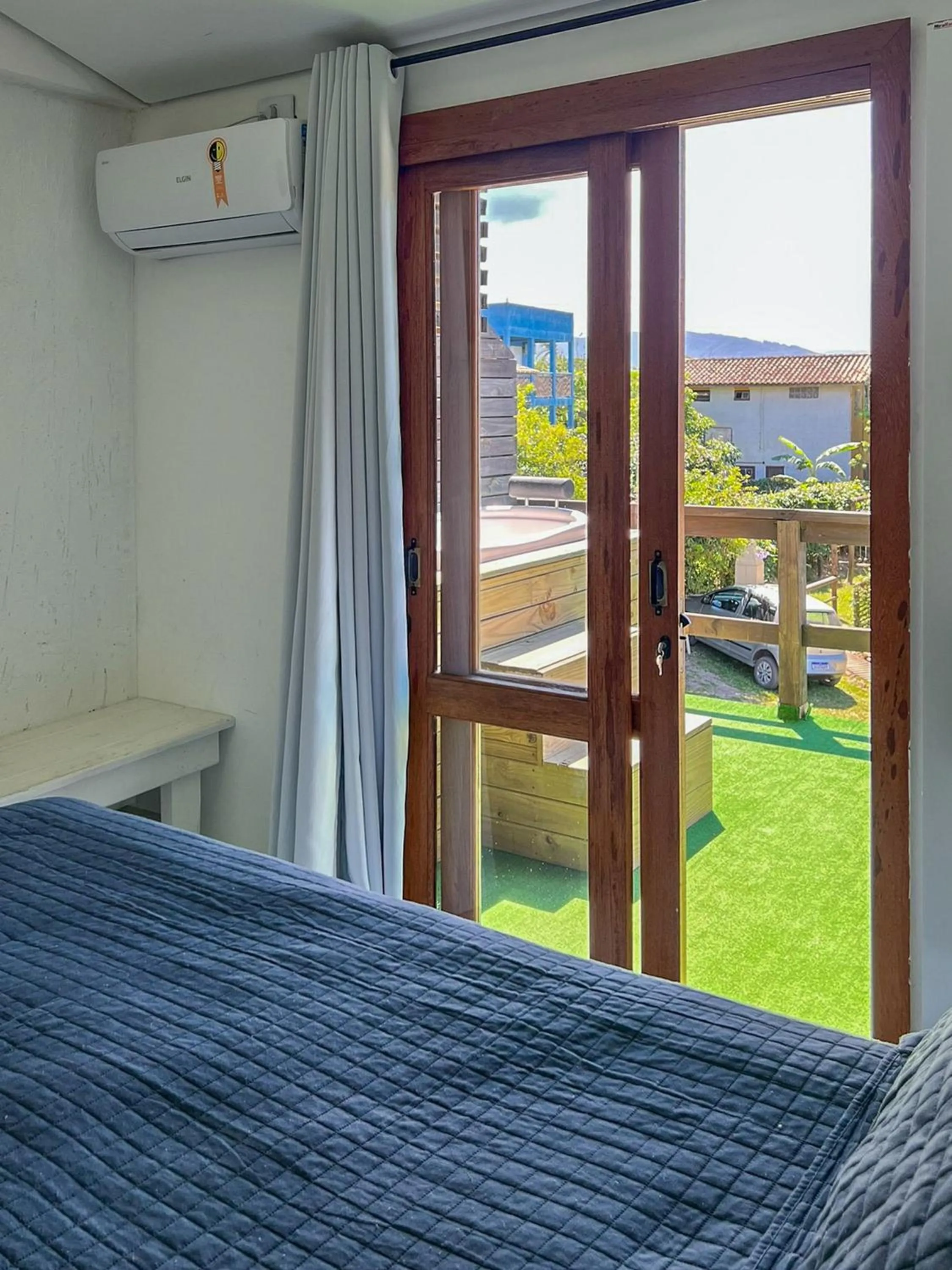 Bedroom, Bed in Pousada Solar dos Lírios - Praia do Rosa