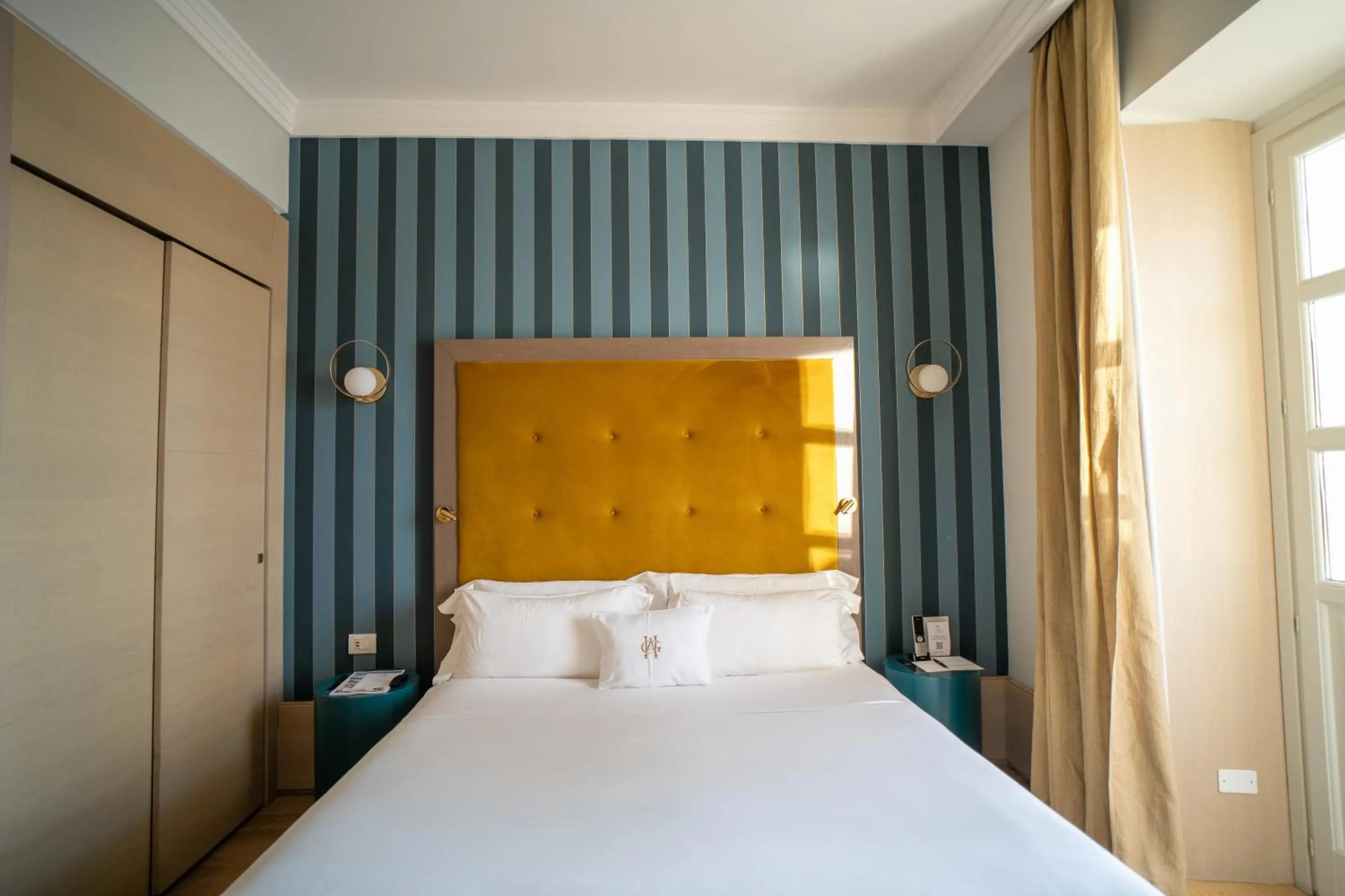 Bed in Grand Hotel Alassio Beach & Spa Resort - The Leading Hotels of the World