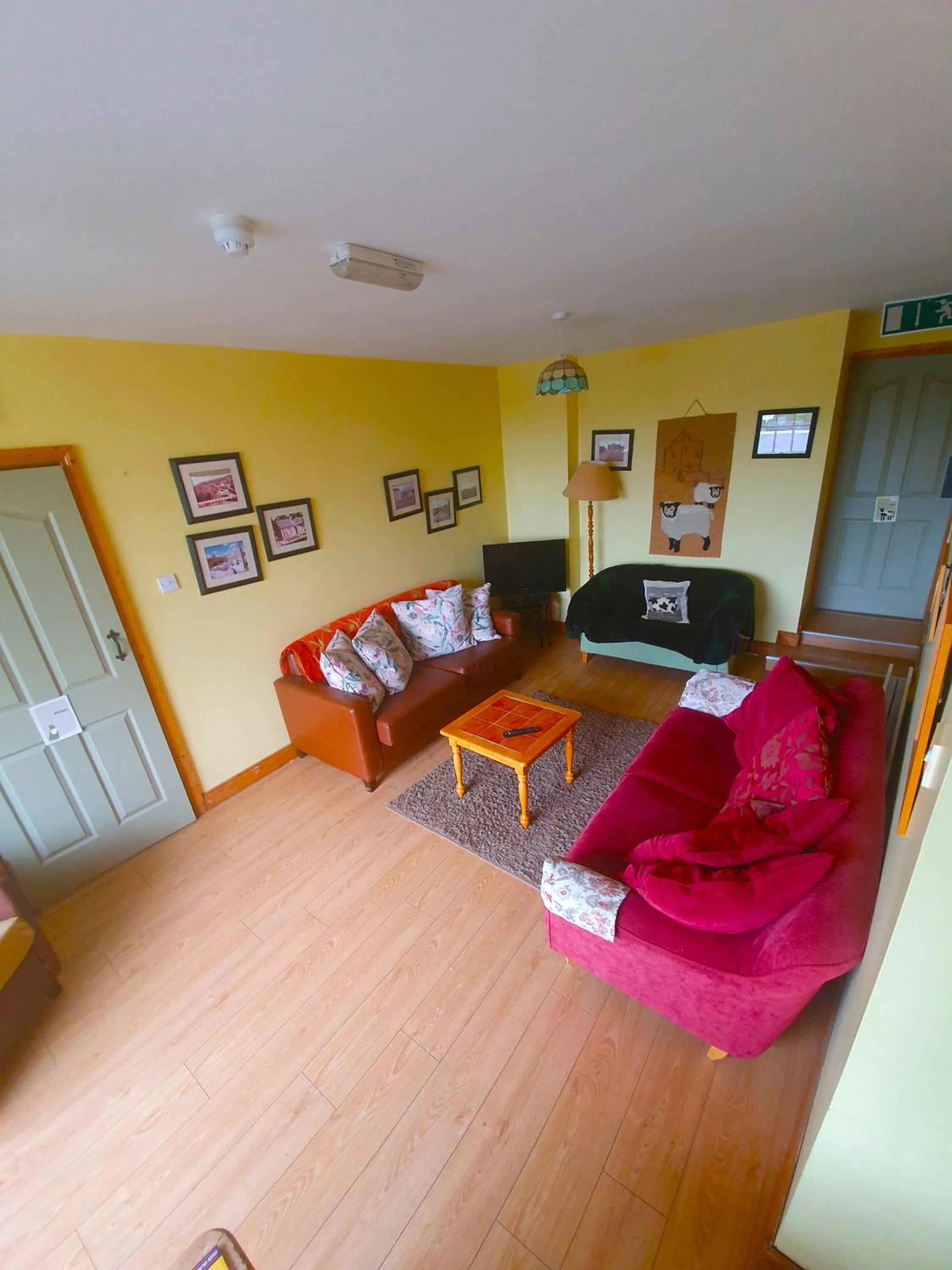 Living room in Slane Farm Hostel, Cottages and Camping