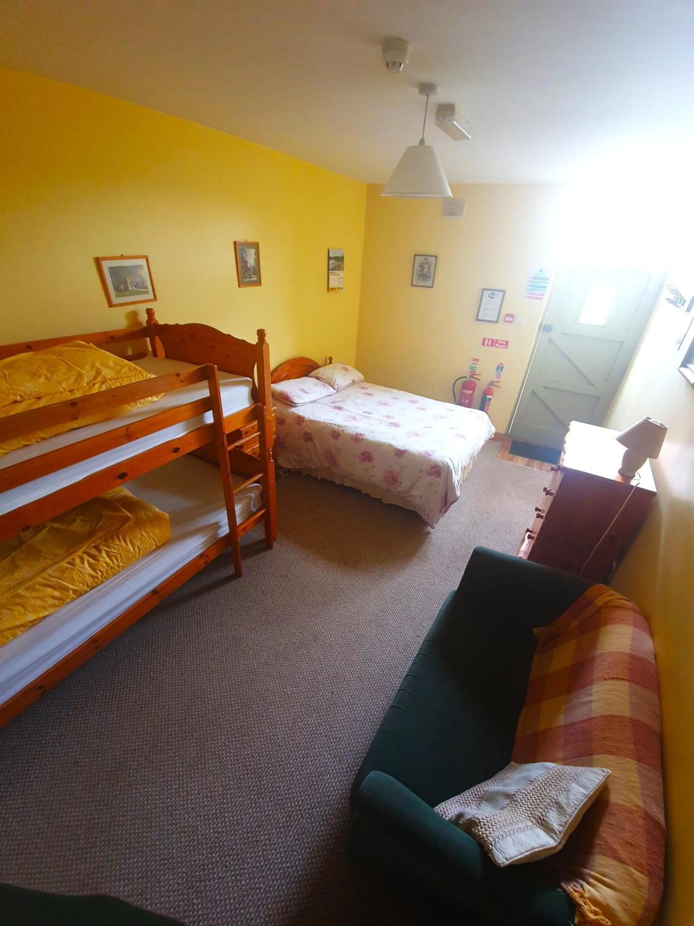 Bedroom in Slane Farm Hostel, Cottages and Camping