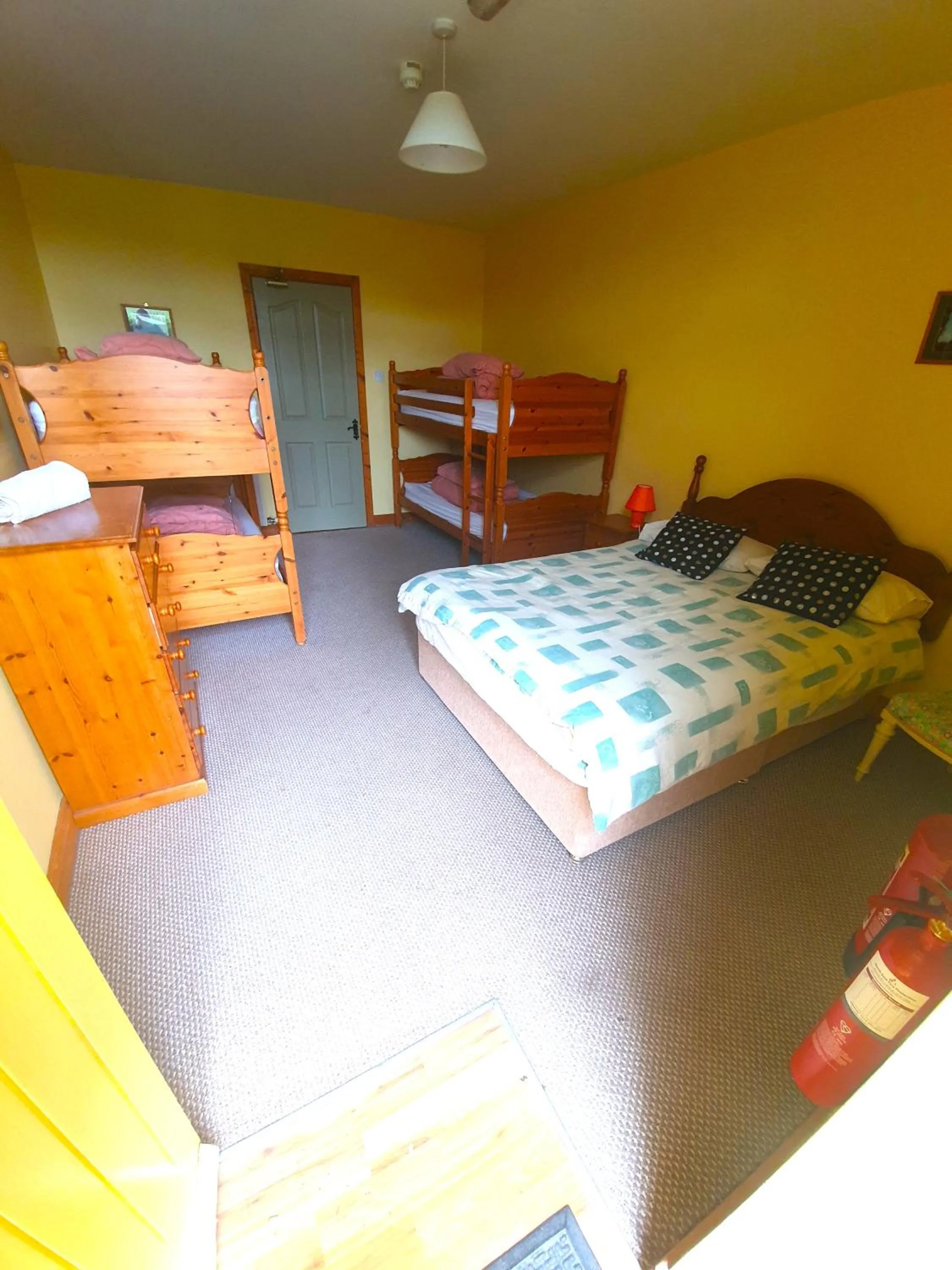 Bedroom in Slane Farm Hostel, Cottages and Camping