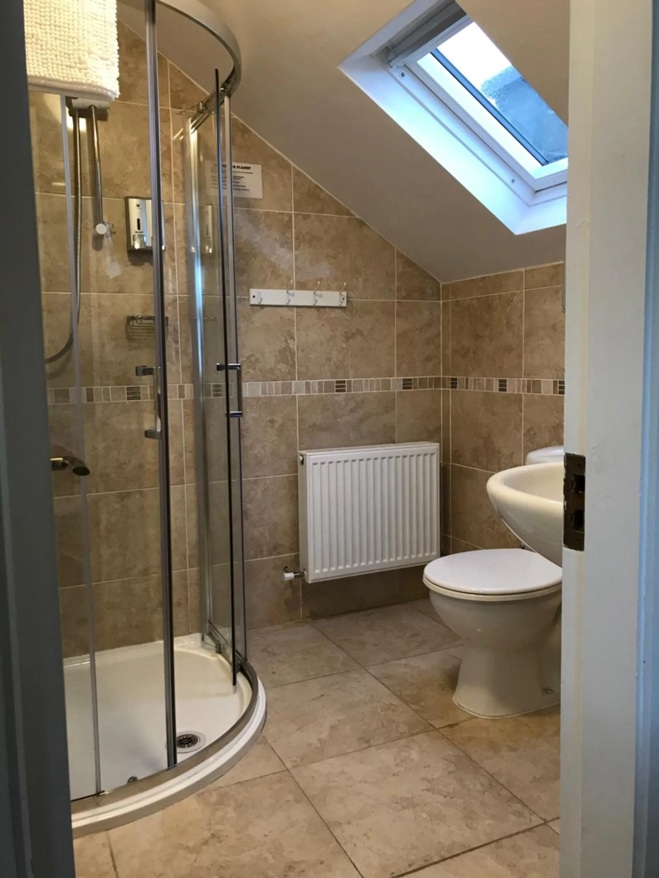 Shower in Glasha Meadows Accommodation