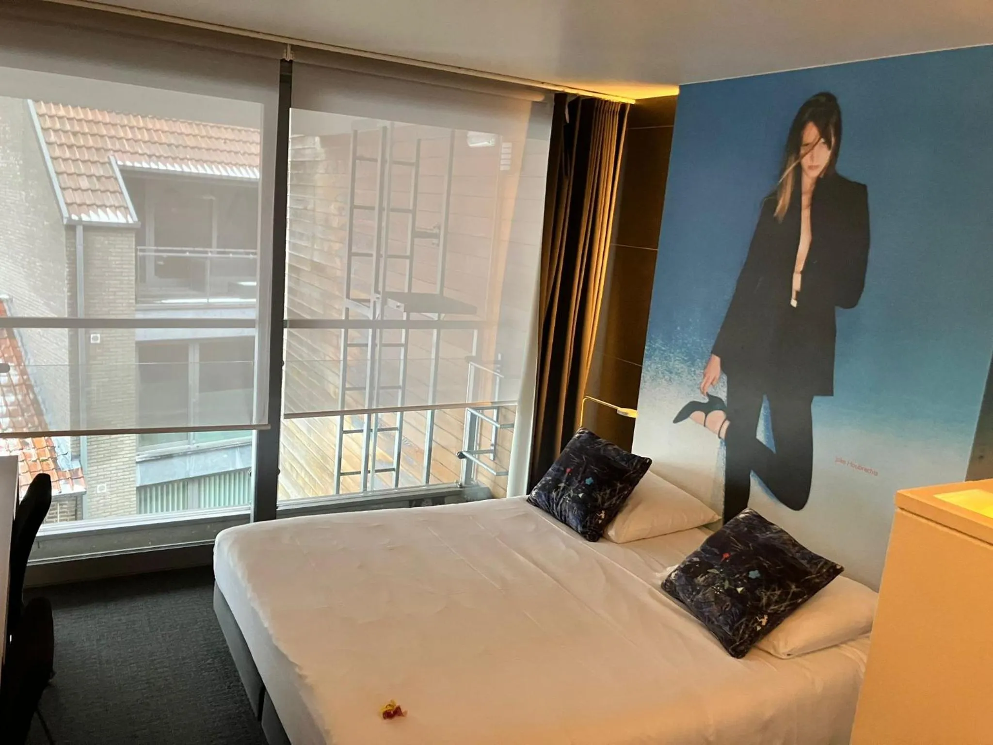 Bed in Hotel De Groene Hendrickx