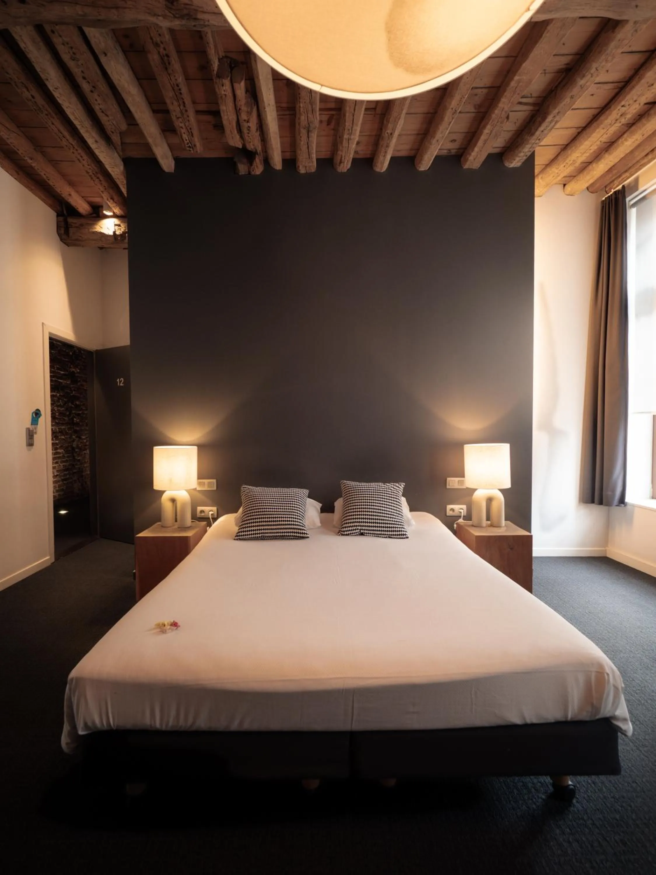 Bed in Hotel De Groene Hendrickx